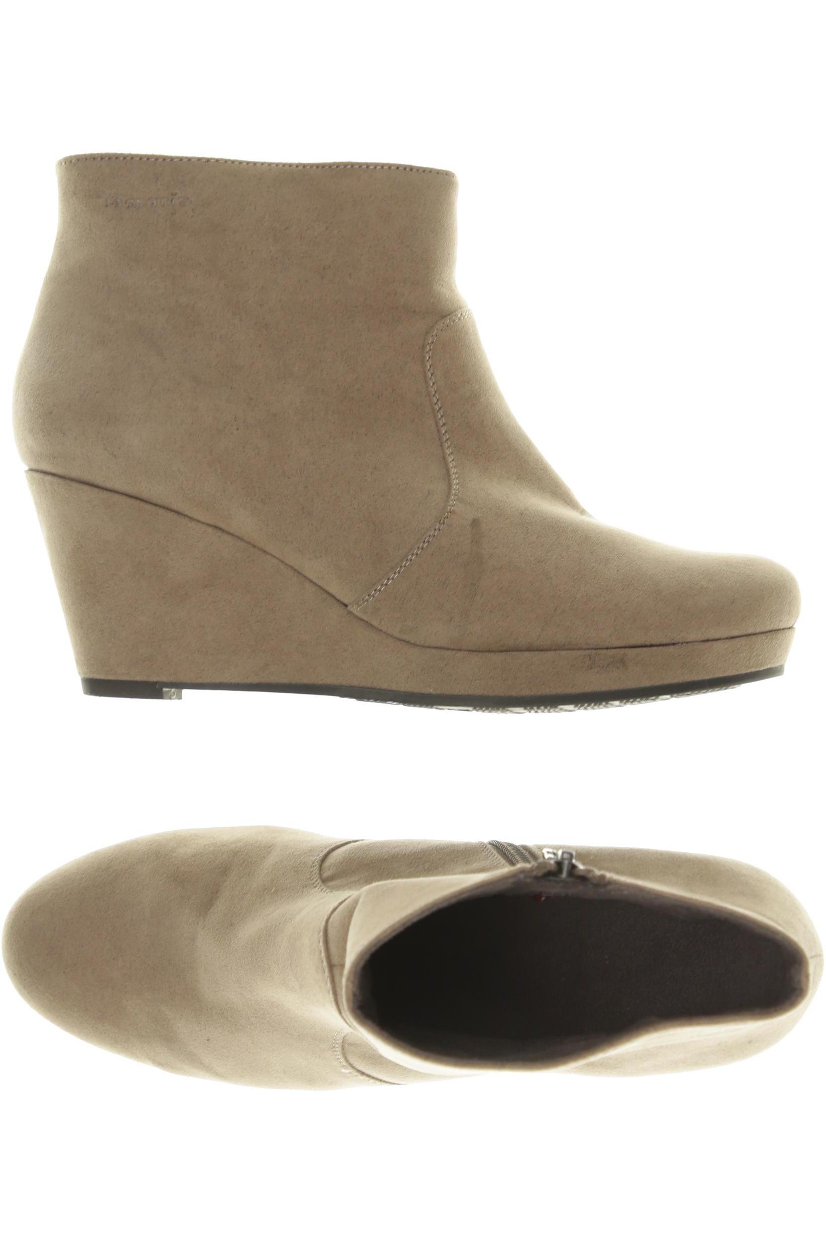 

Tamaris Damen Stiefelette, beige, Gr. 39