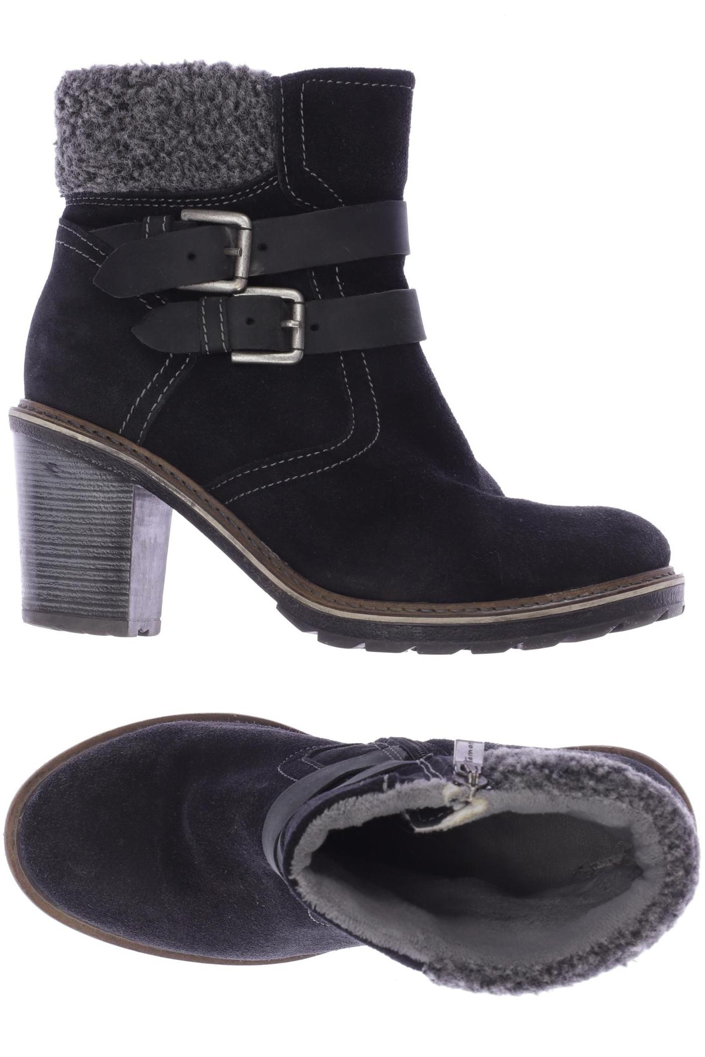 

Tamaris Damen Stiefelette, schwarz, Gr. 39