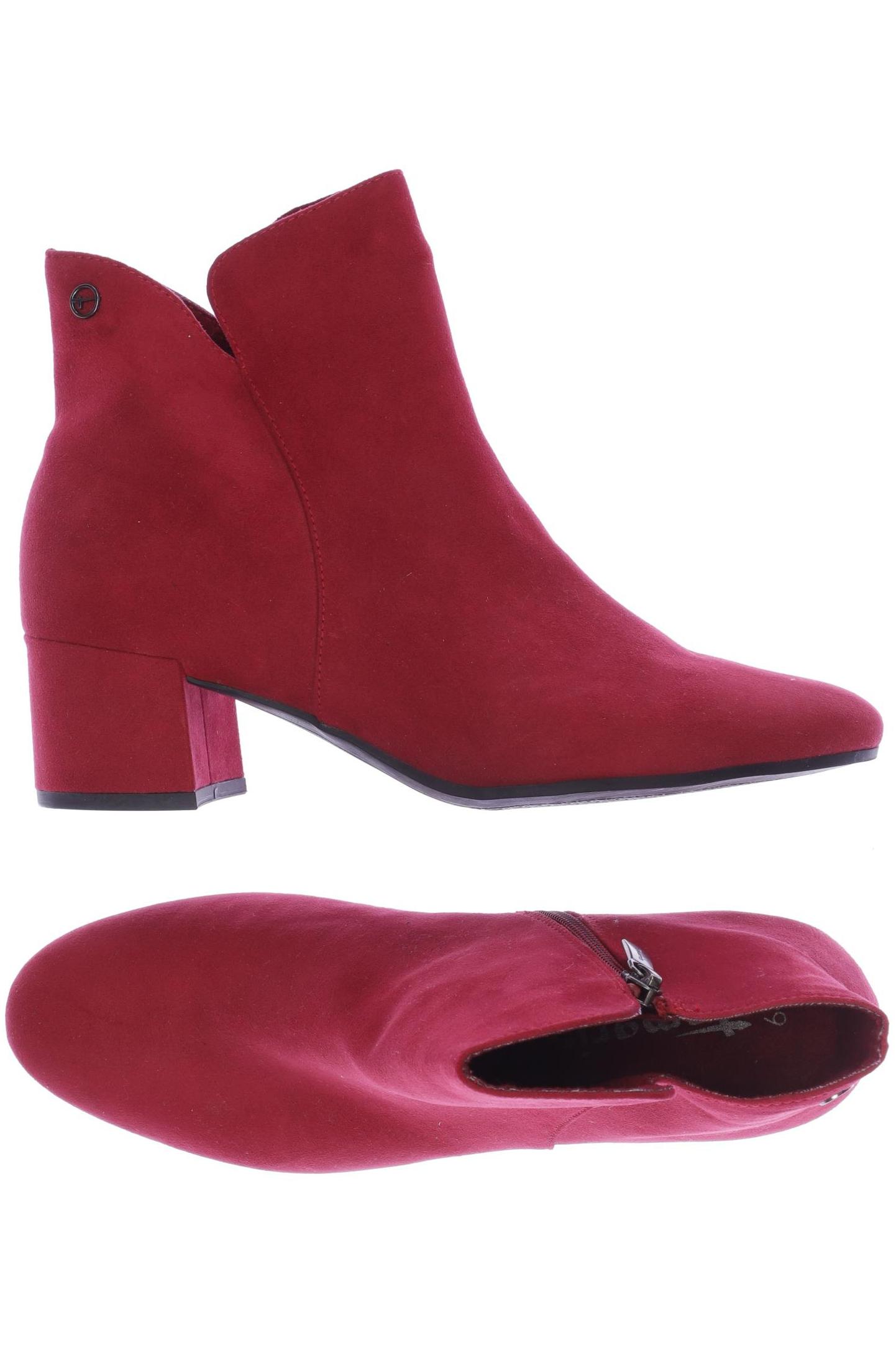 

Tamaris Damen Stiefelette, rot, Gr. 39