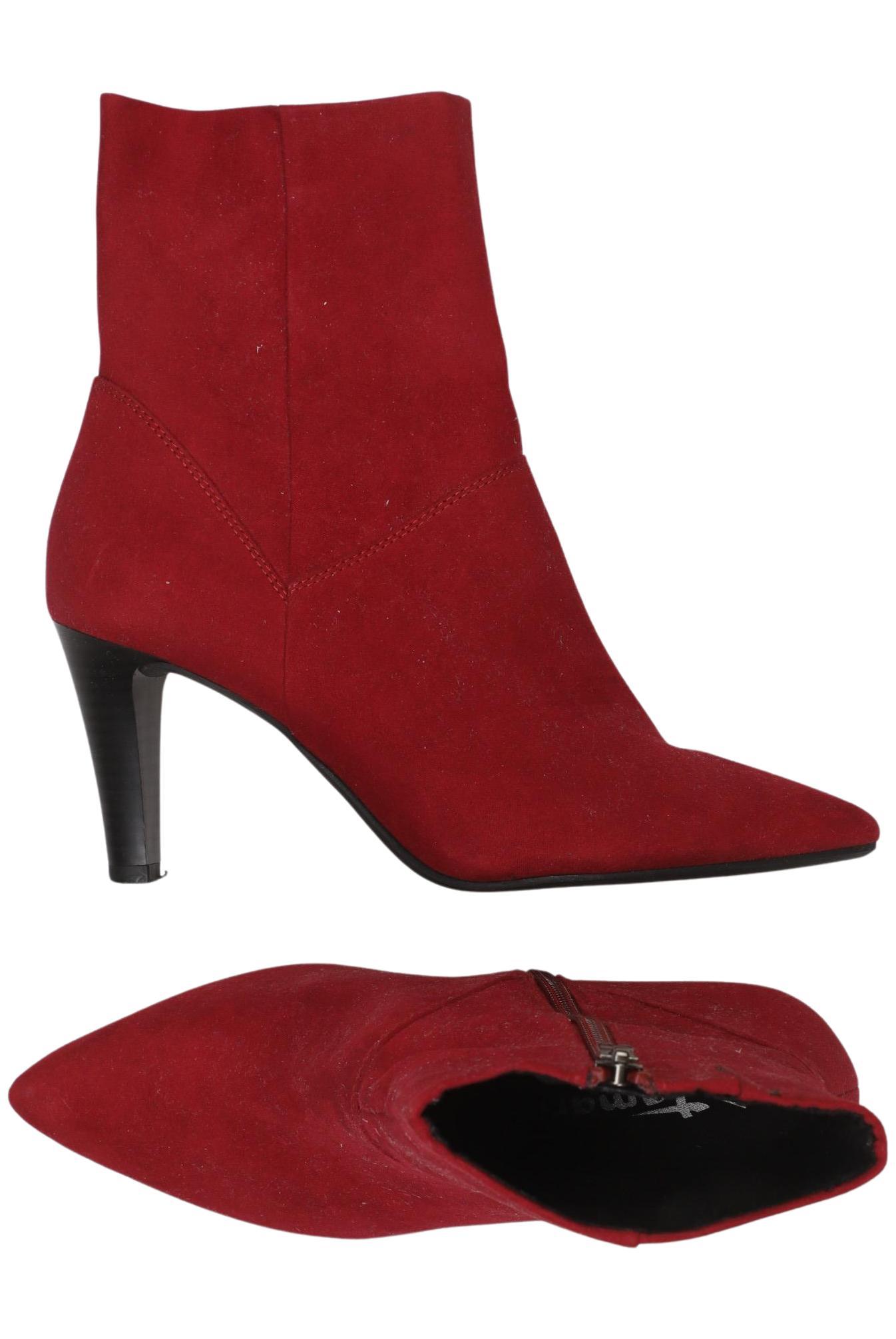 

Tamaris Damen Stiefelette, rot, Gr. 37