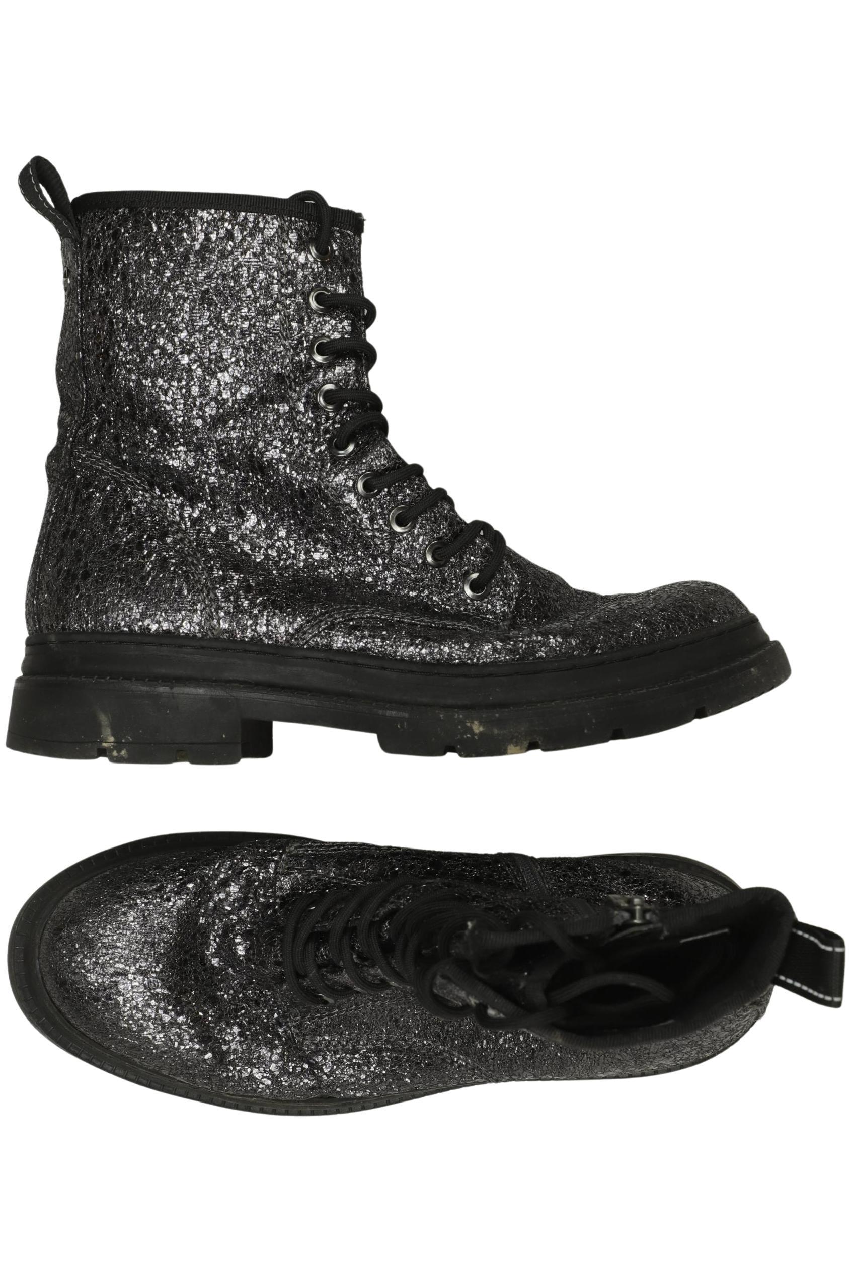 

Tamaris Damen Stiefelette, silber, Gr. 39