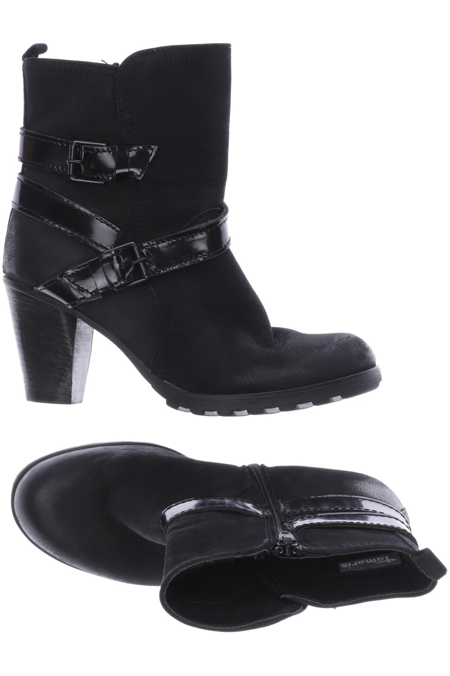 

Tamaris Damen Stiefelette, schwarz, Gr. 38