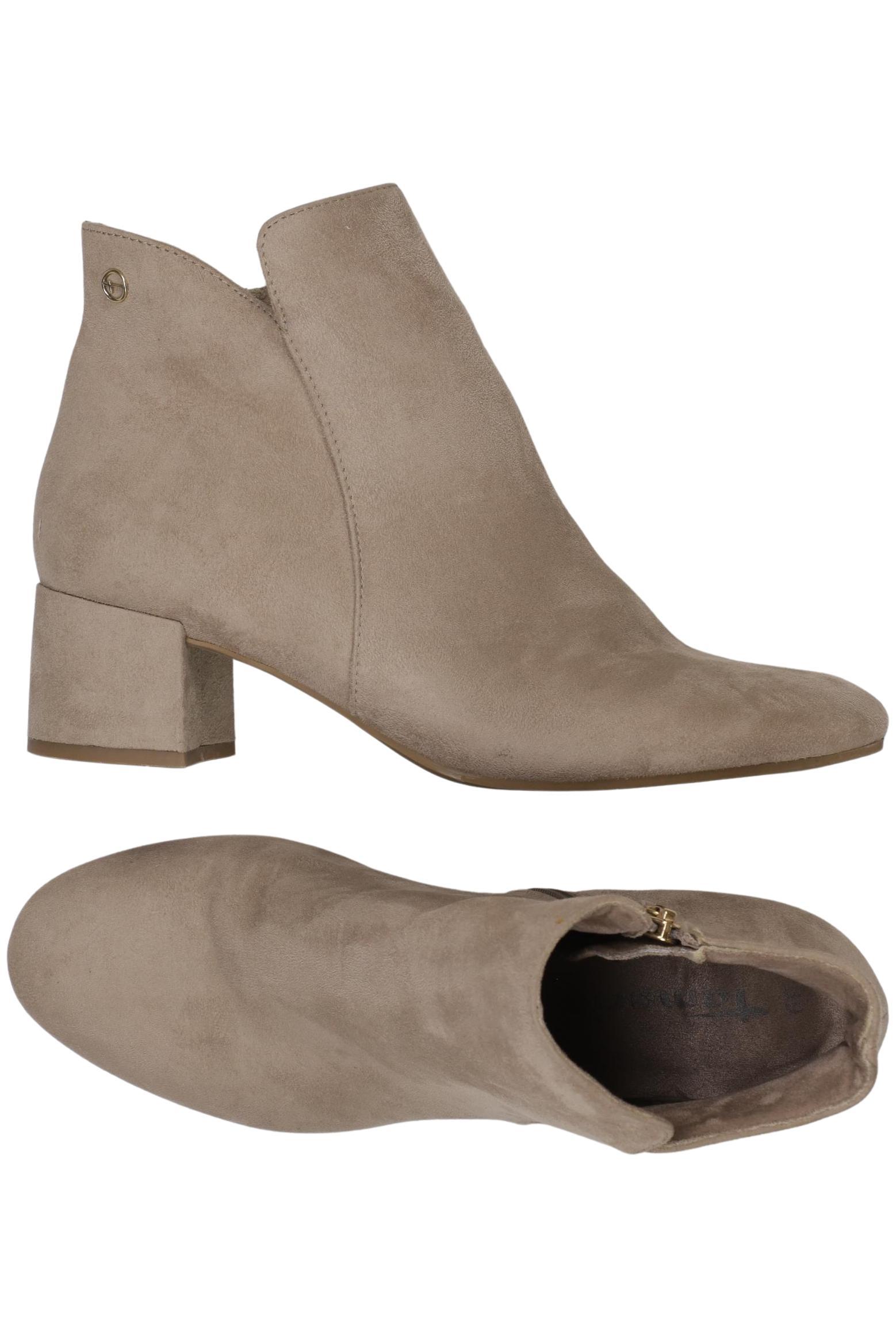 

Tamaris Damen Stiefelette, beige, Gr. 39