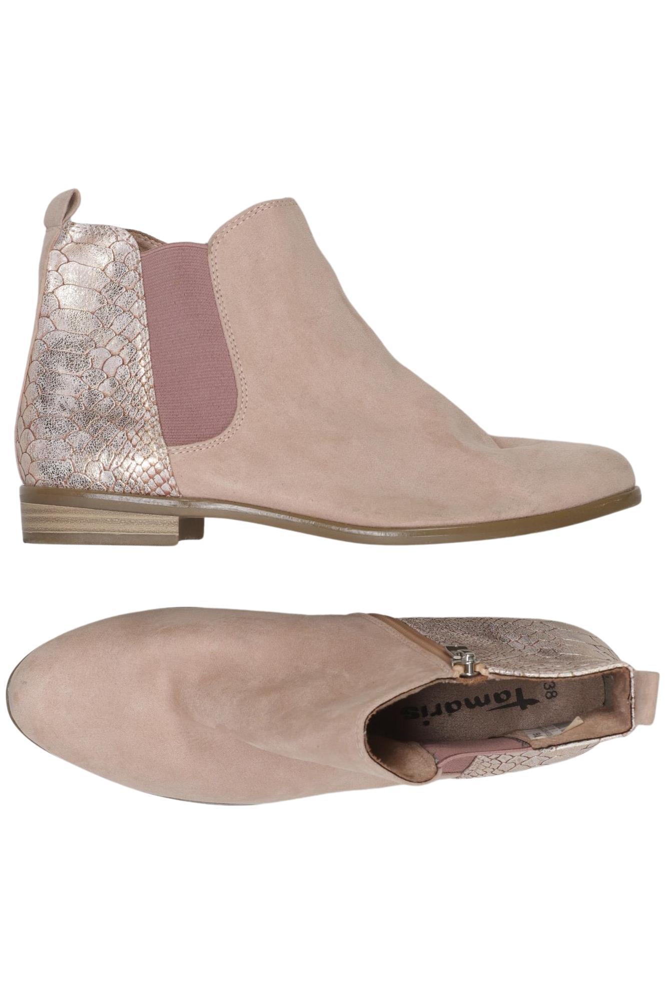 

Tamaris Damen Stiefelette, pink, Gr. 38