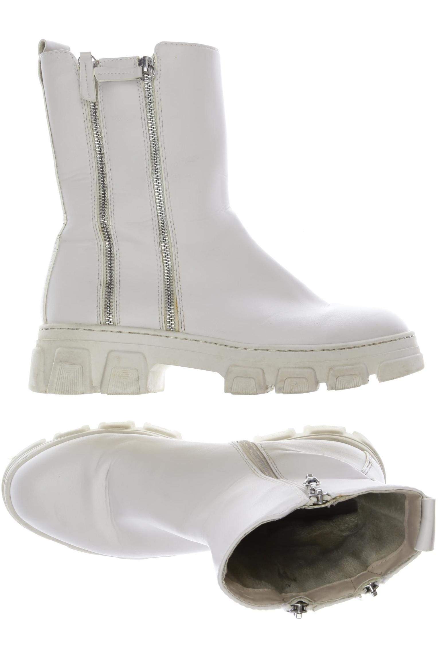 

Tamaris Damen Stiefelette, weiß, Gr. 40