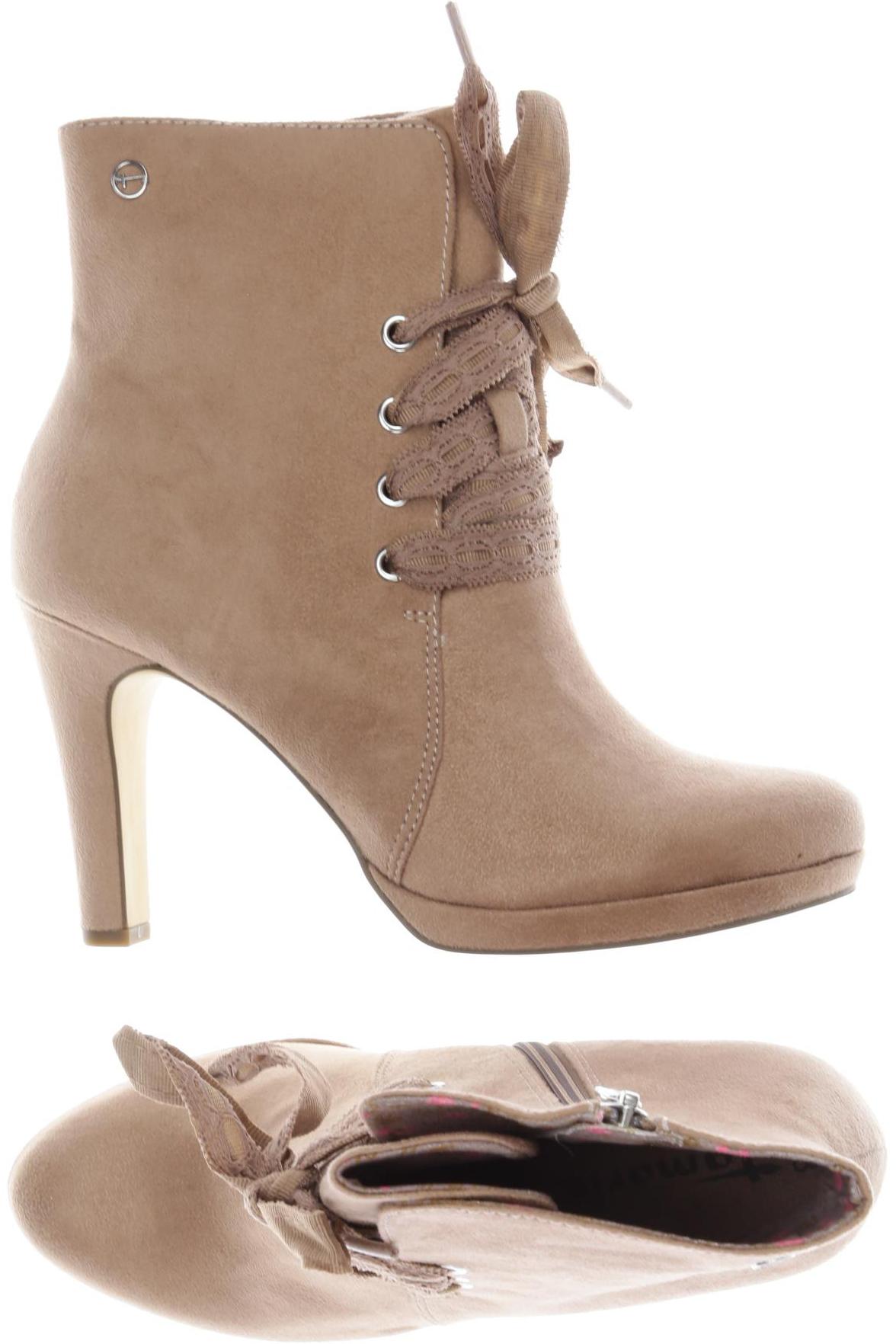 

Tamaris Damen Stiefelette, beige, Gr. 38