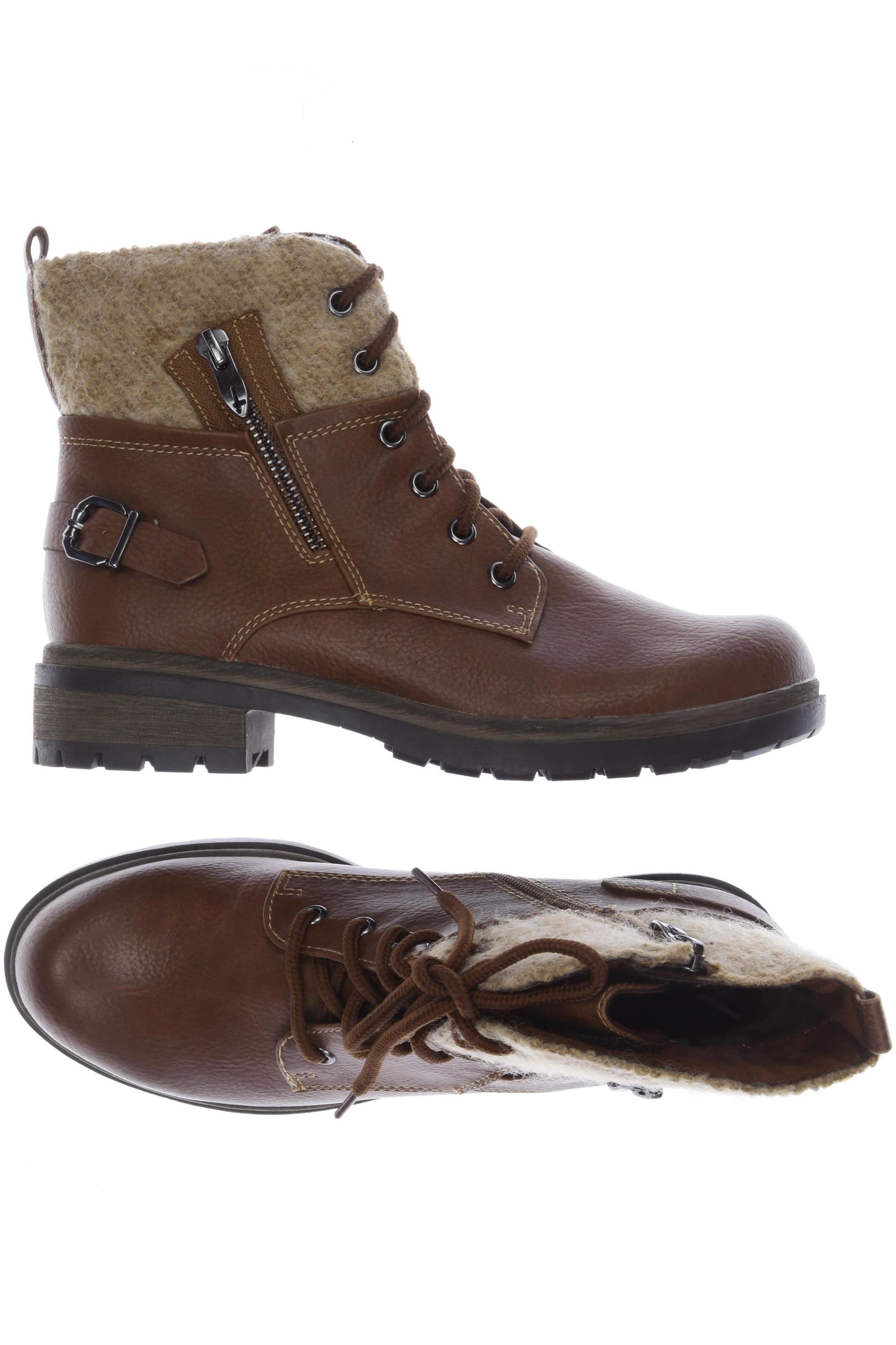 

Tamaris Damen Stiefelette, braun, Gr. 38