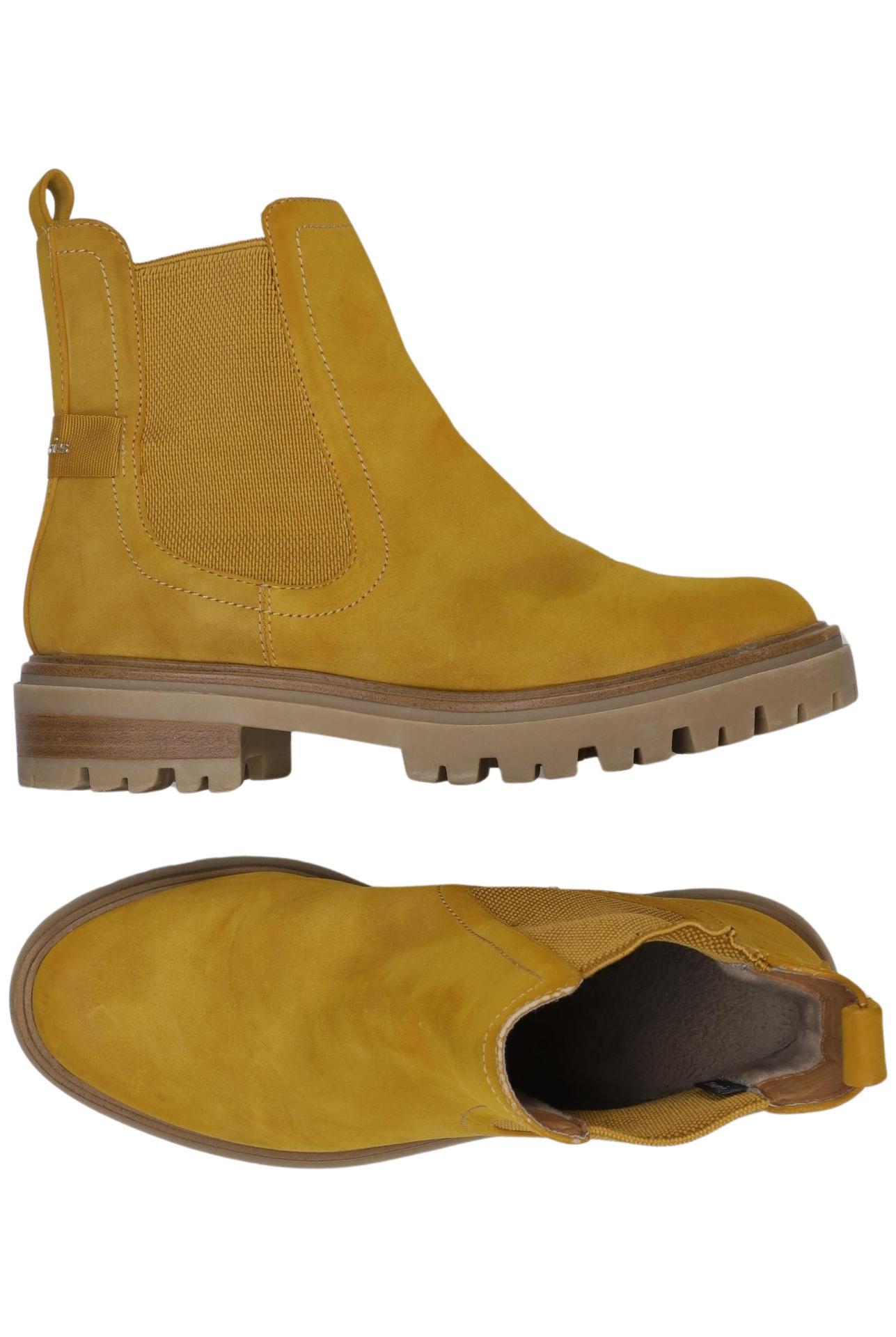 

Tamaris Damen Stiefelette, gelb, Gr. 38