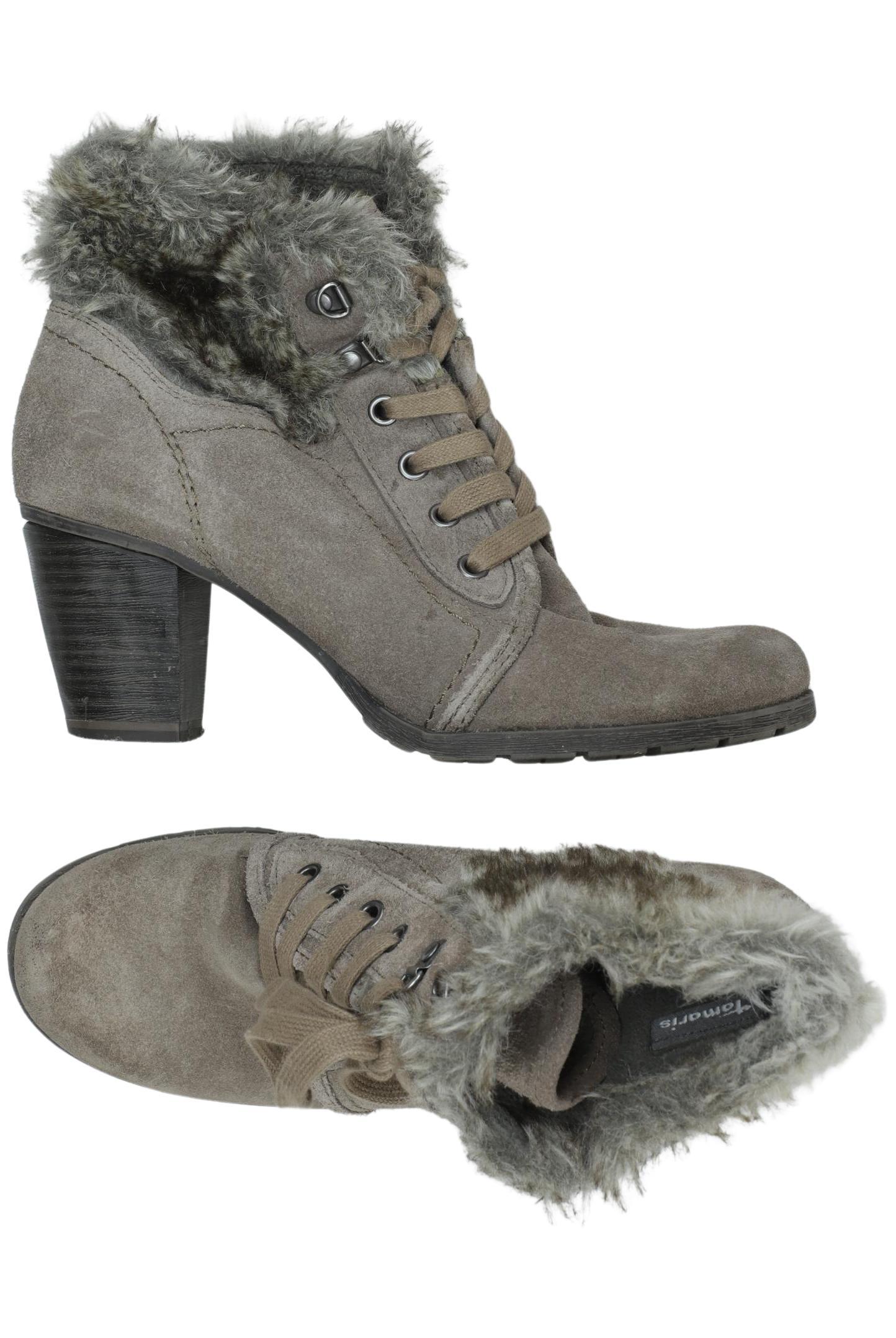 

Tamaris Damen Stiefelette, grau, Gr. 39