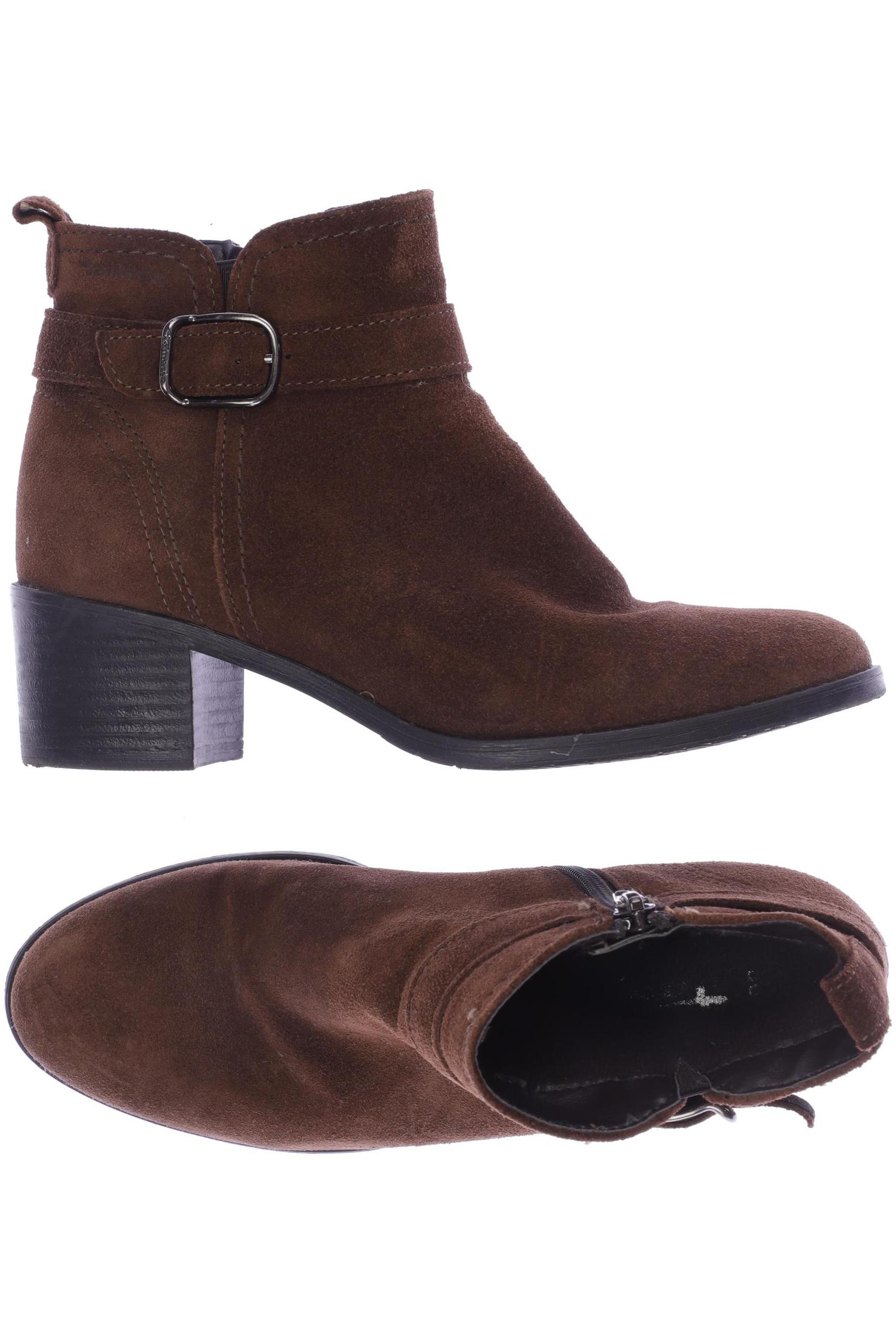 

Tamaris Damen Stiefelette, braun, Gr. 38