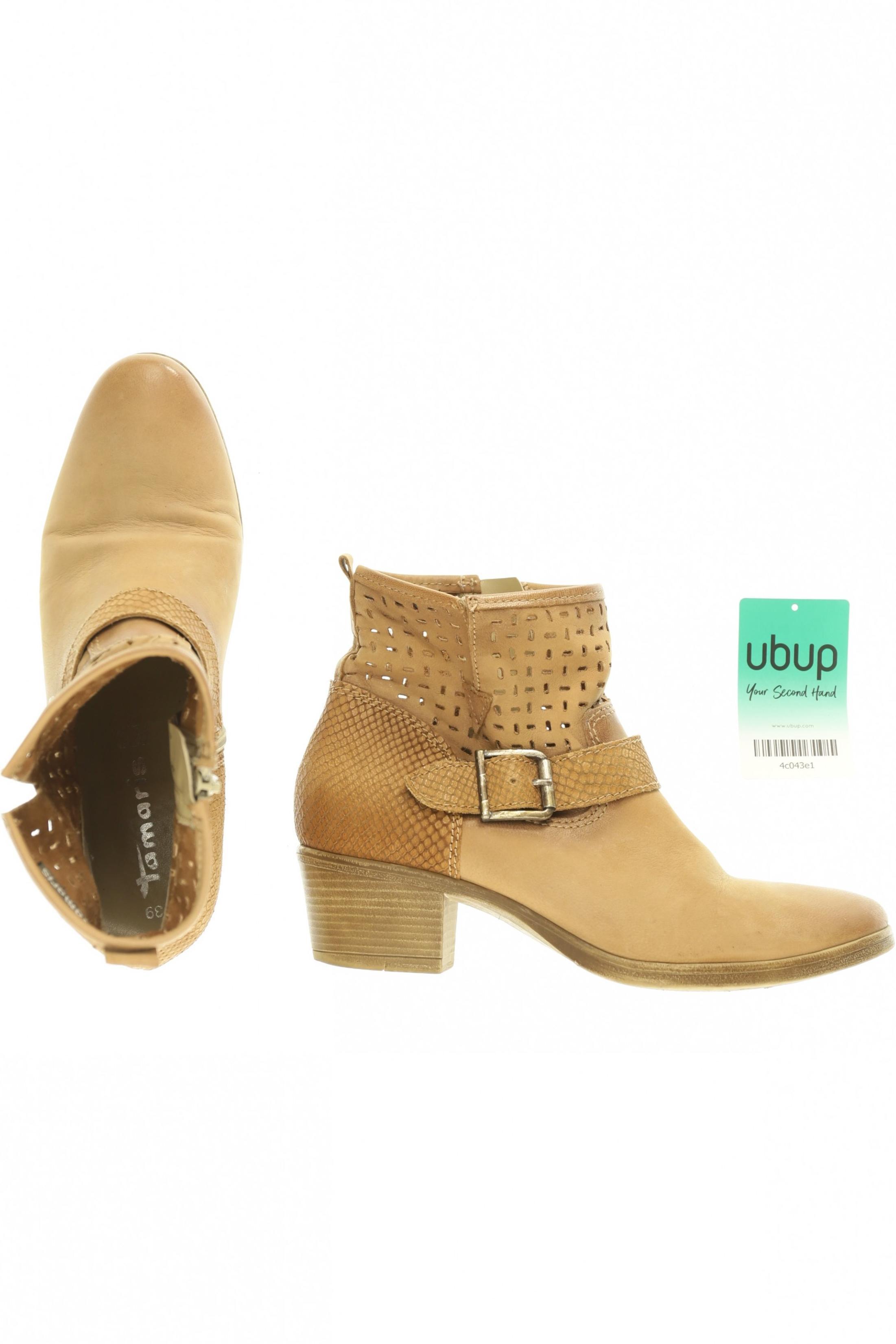 

Tamaris Damen Stiefelette, beige, Gr. 39