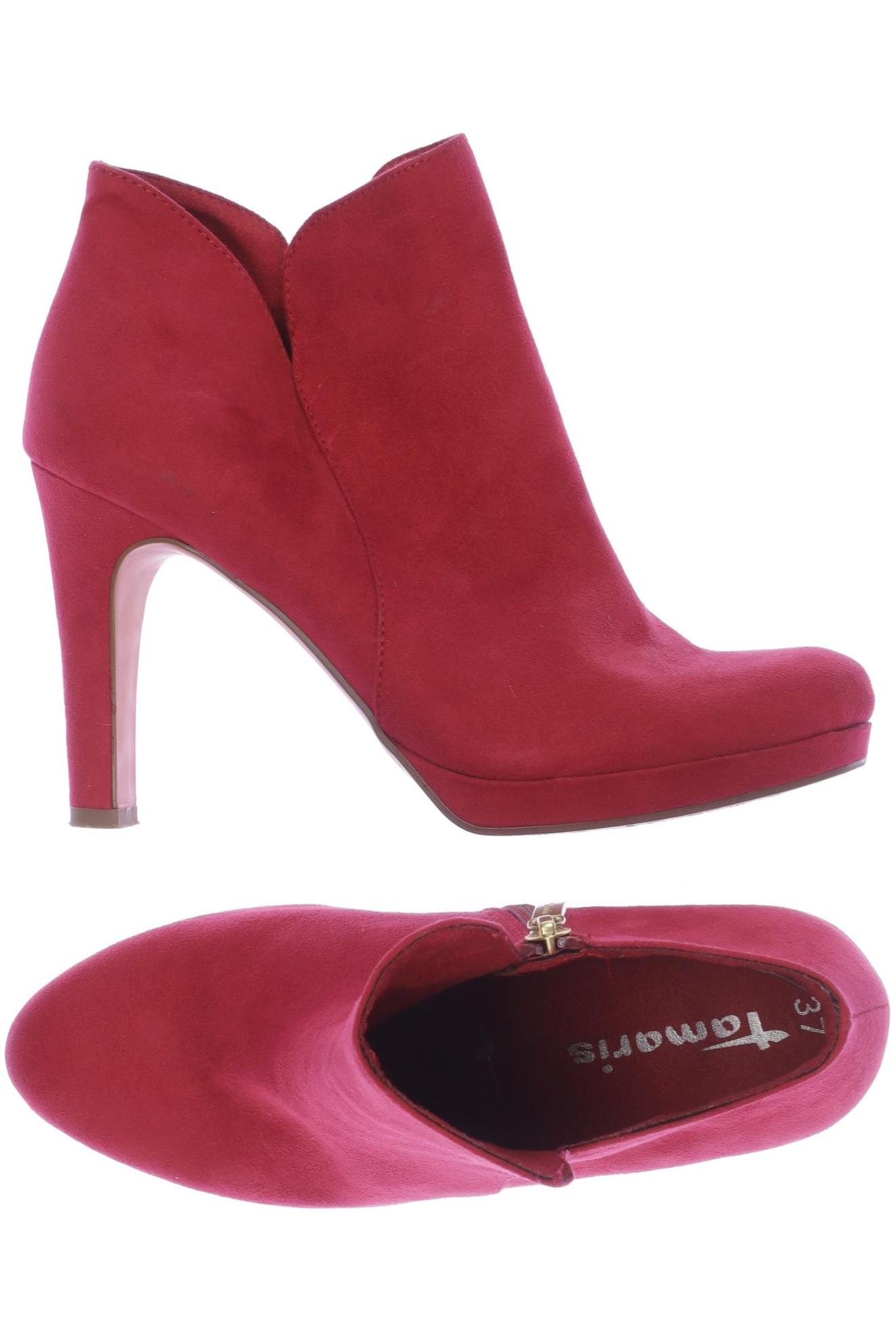 

Tamaris Damen Stiefelette, rot, Gr. 37