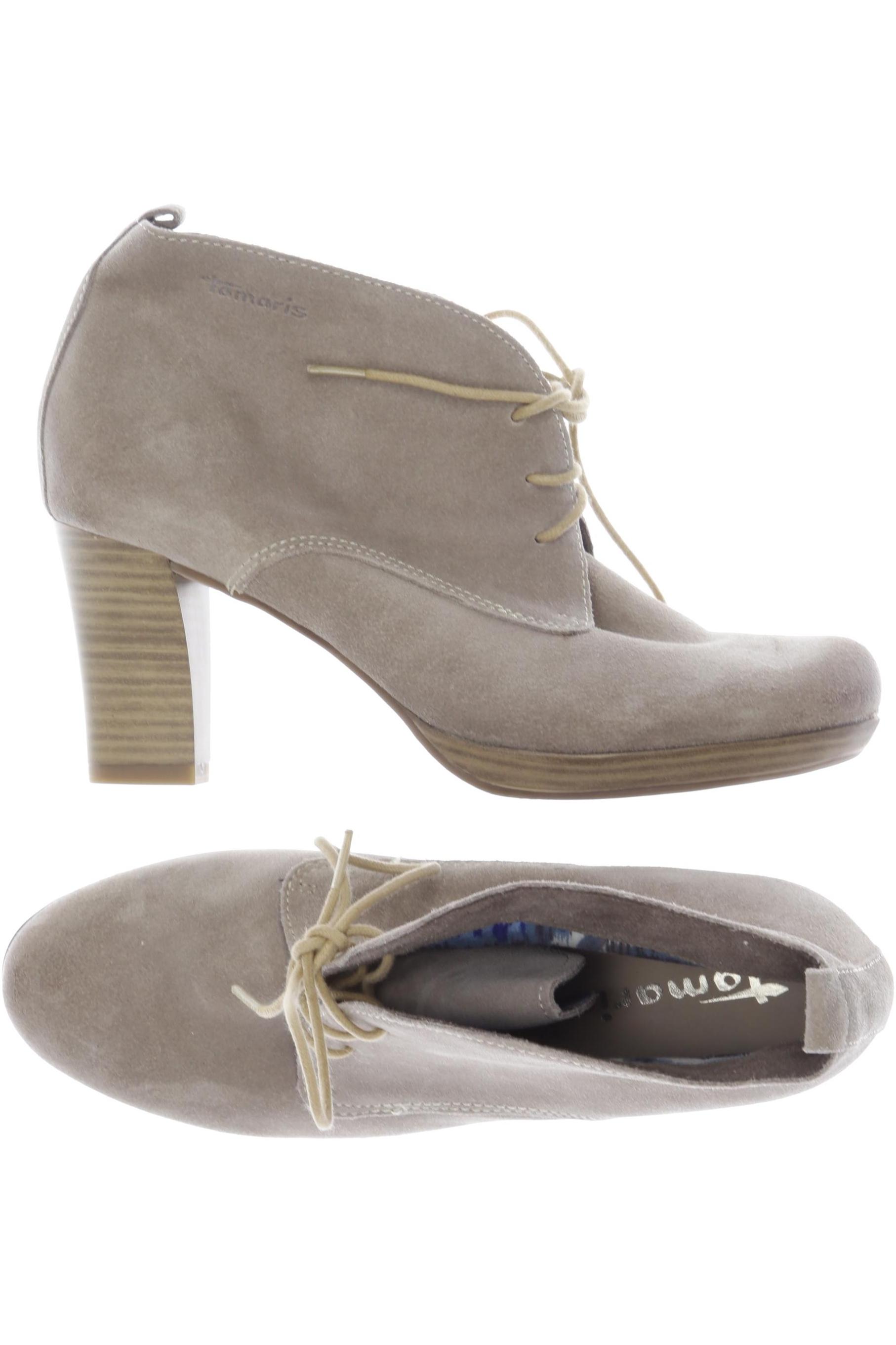 

Tamaris Damen Stiefelette, beige, Gr. 37