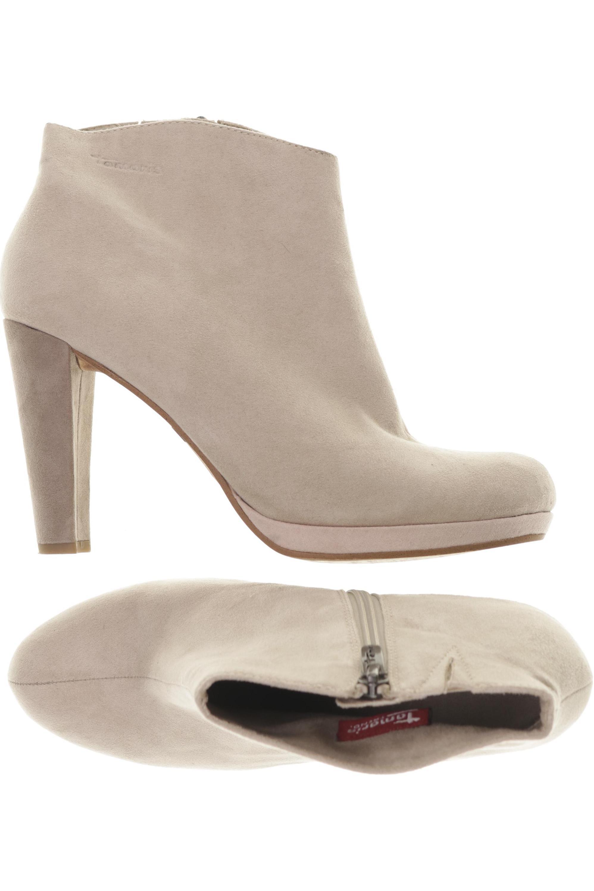 

Tamaris Damen Stiefelette, beige, Gr. 40