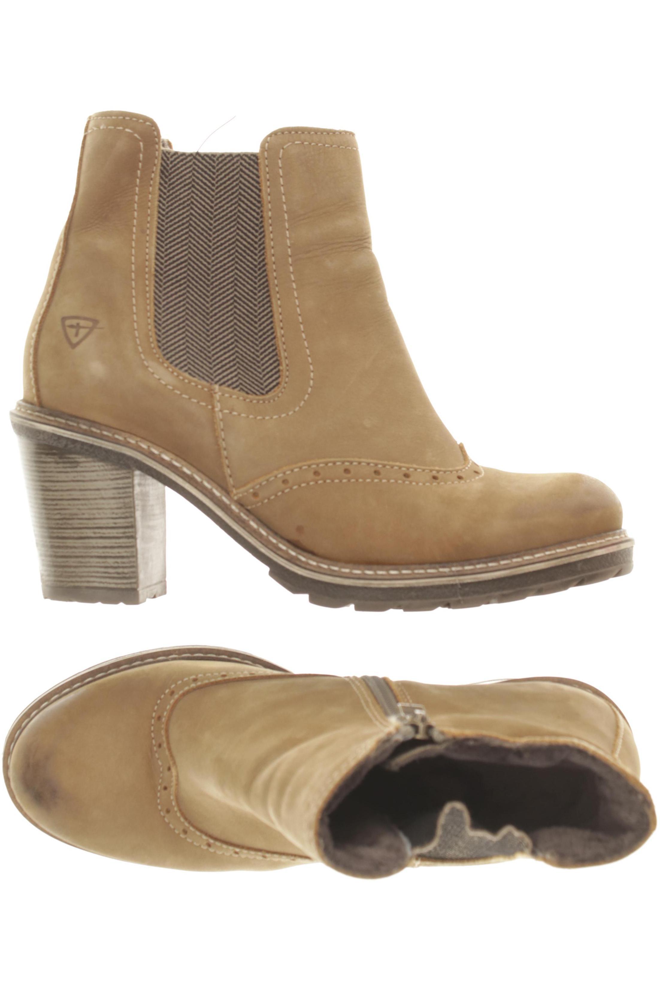 

Tamaris Damen Stiefelette, beige, Gr. 40