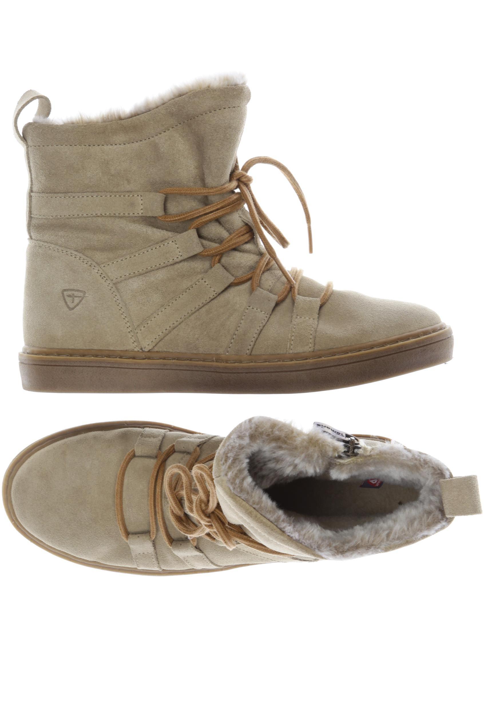 

Tamaris Damen Stiefelette, beige, Gr. 39