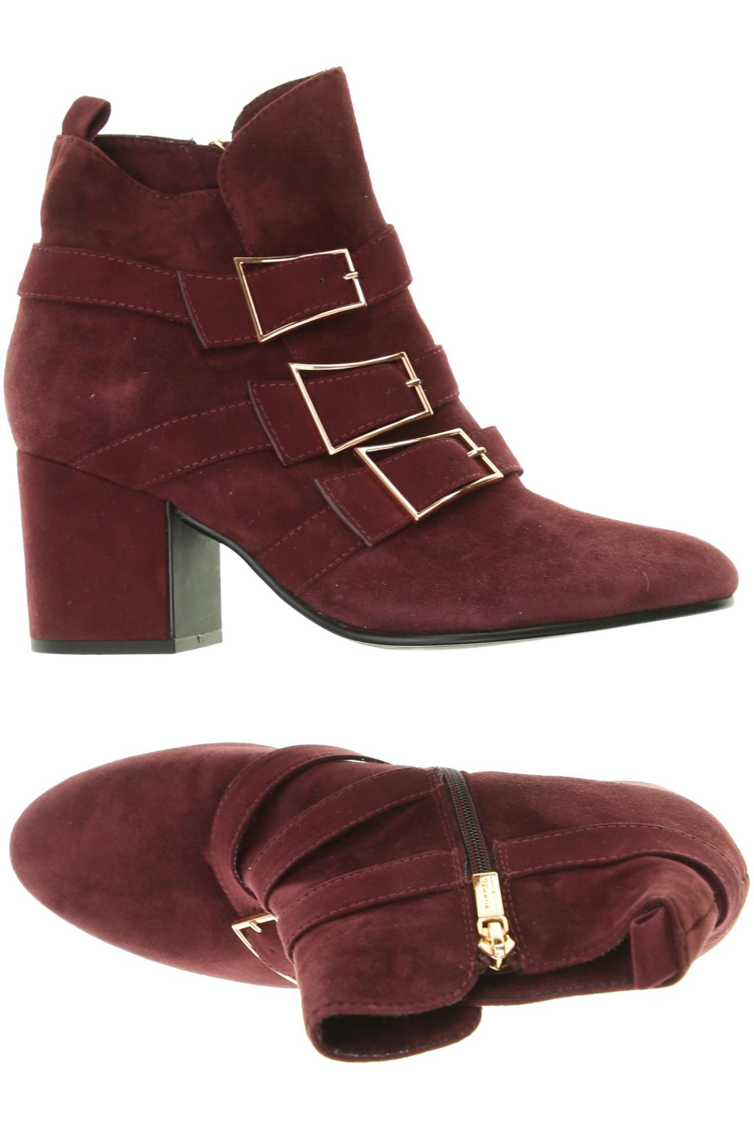 

Tamaris Damen Stiefelette, rot, Gr. 40