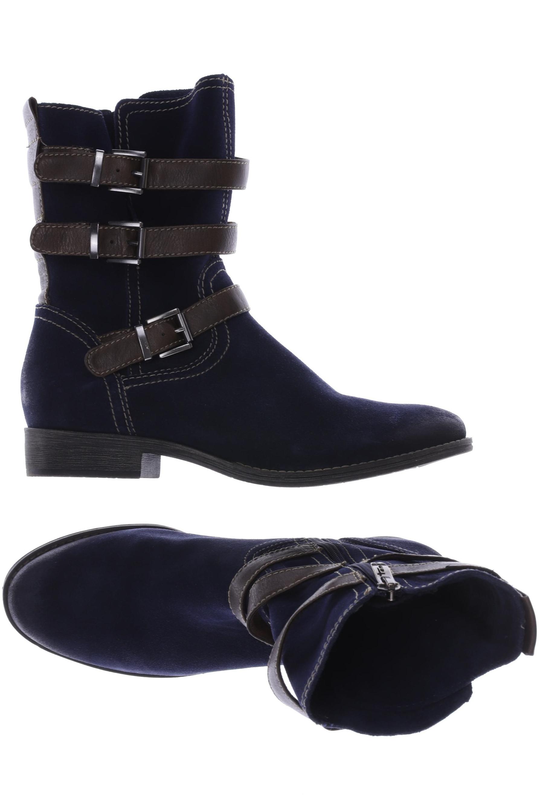 

Tamaris Damen Stiefelette, marineblau
