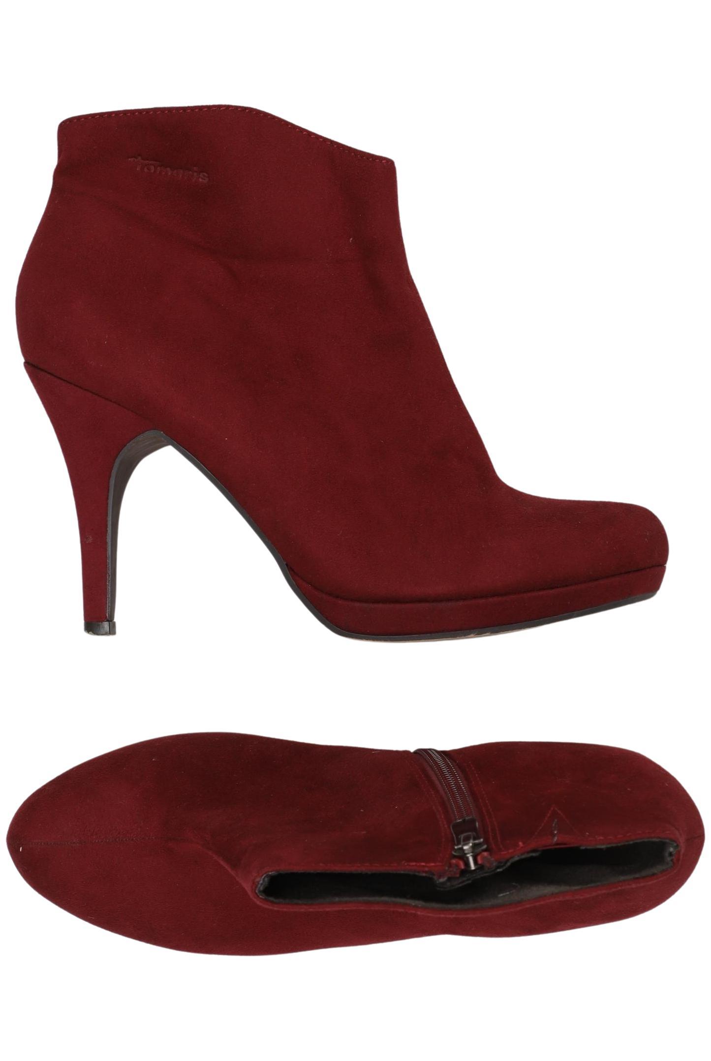 

Tamaris Damen Stiefelette, rot, Gr. 40