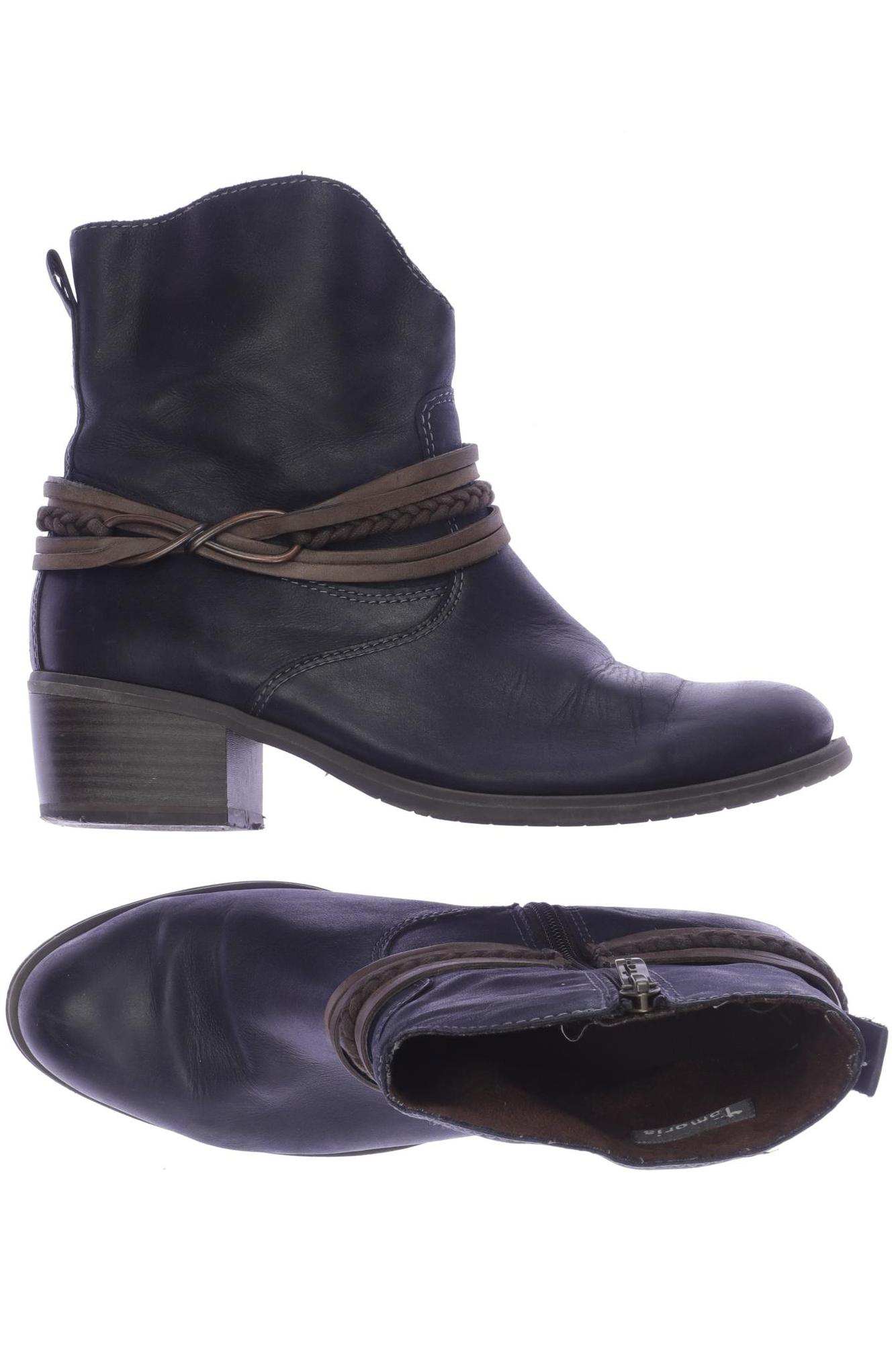 

Tamaris Damen Stiefelette, marineblau, Gr. 39