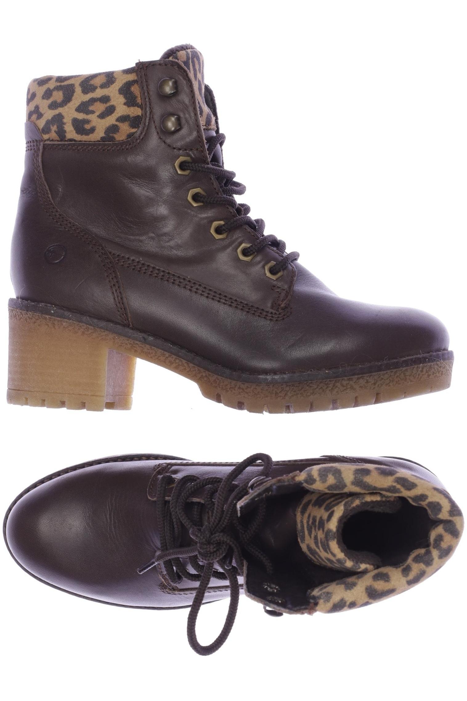 

Tamaris Damen Stiefelette, braun, Gr. 38