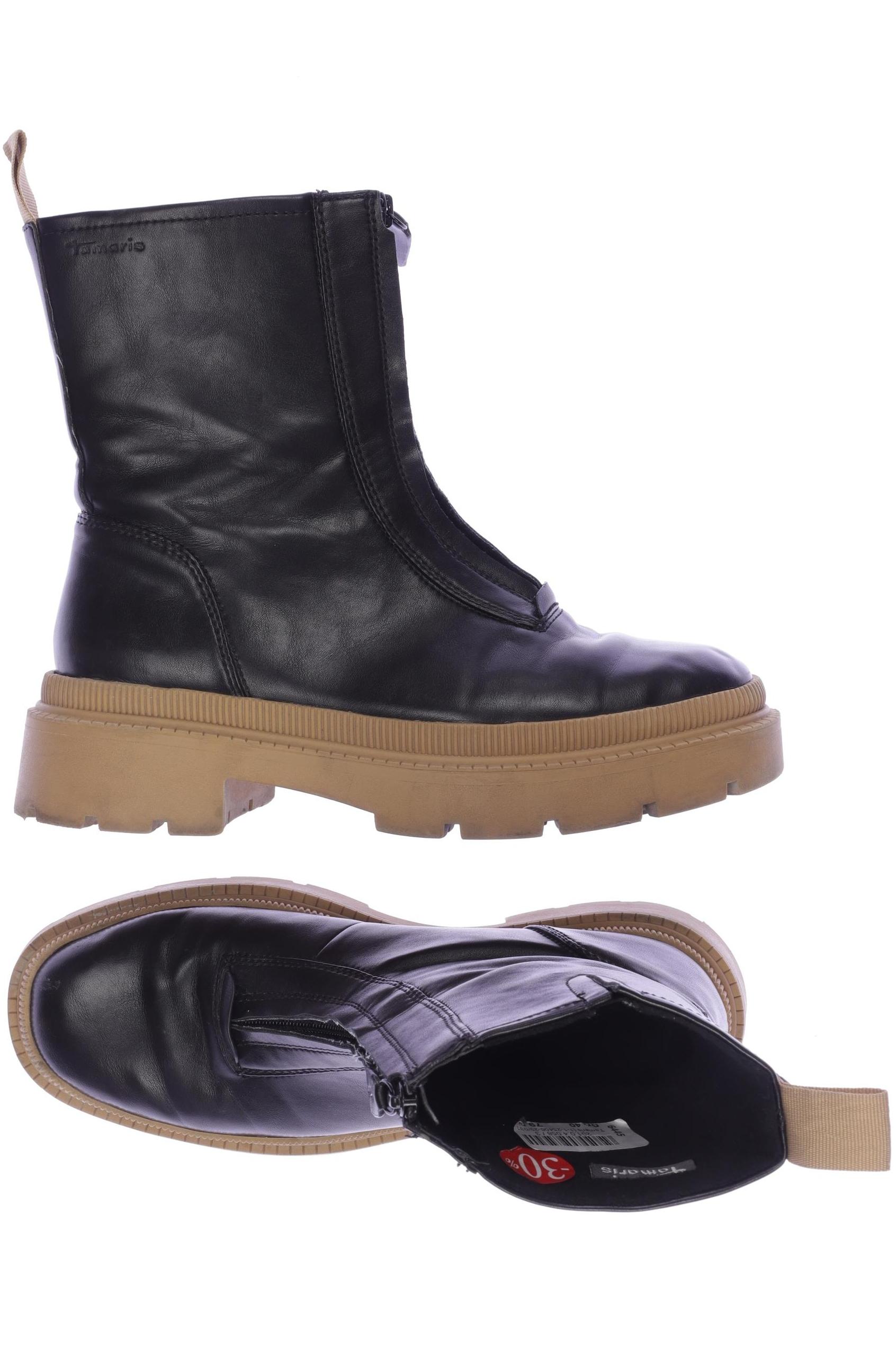

Tamaris Damen Stiefelette, schwarz, Gr. 40