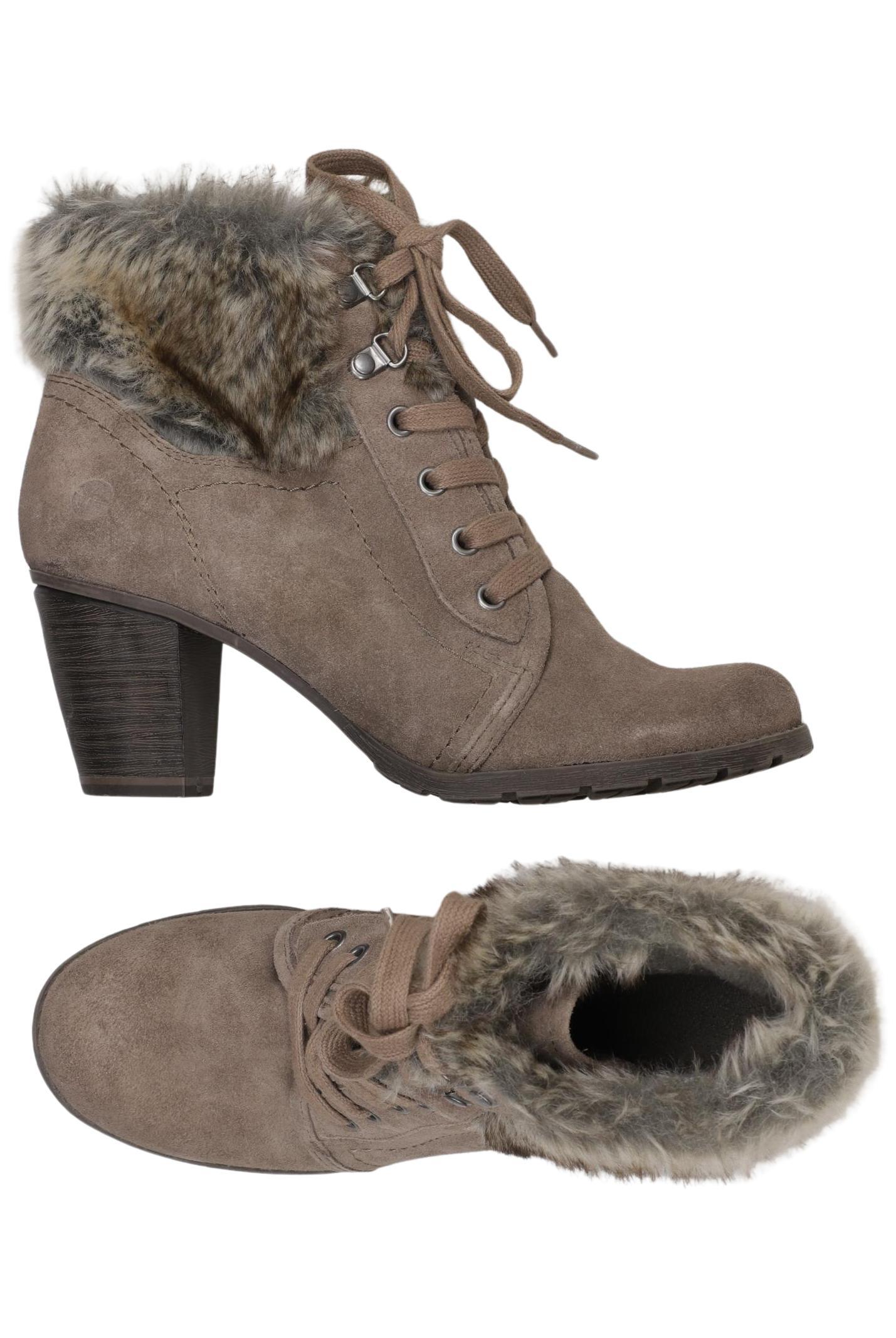 

Tamaris Damen Stiefelette, beige, Gr. 39