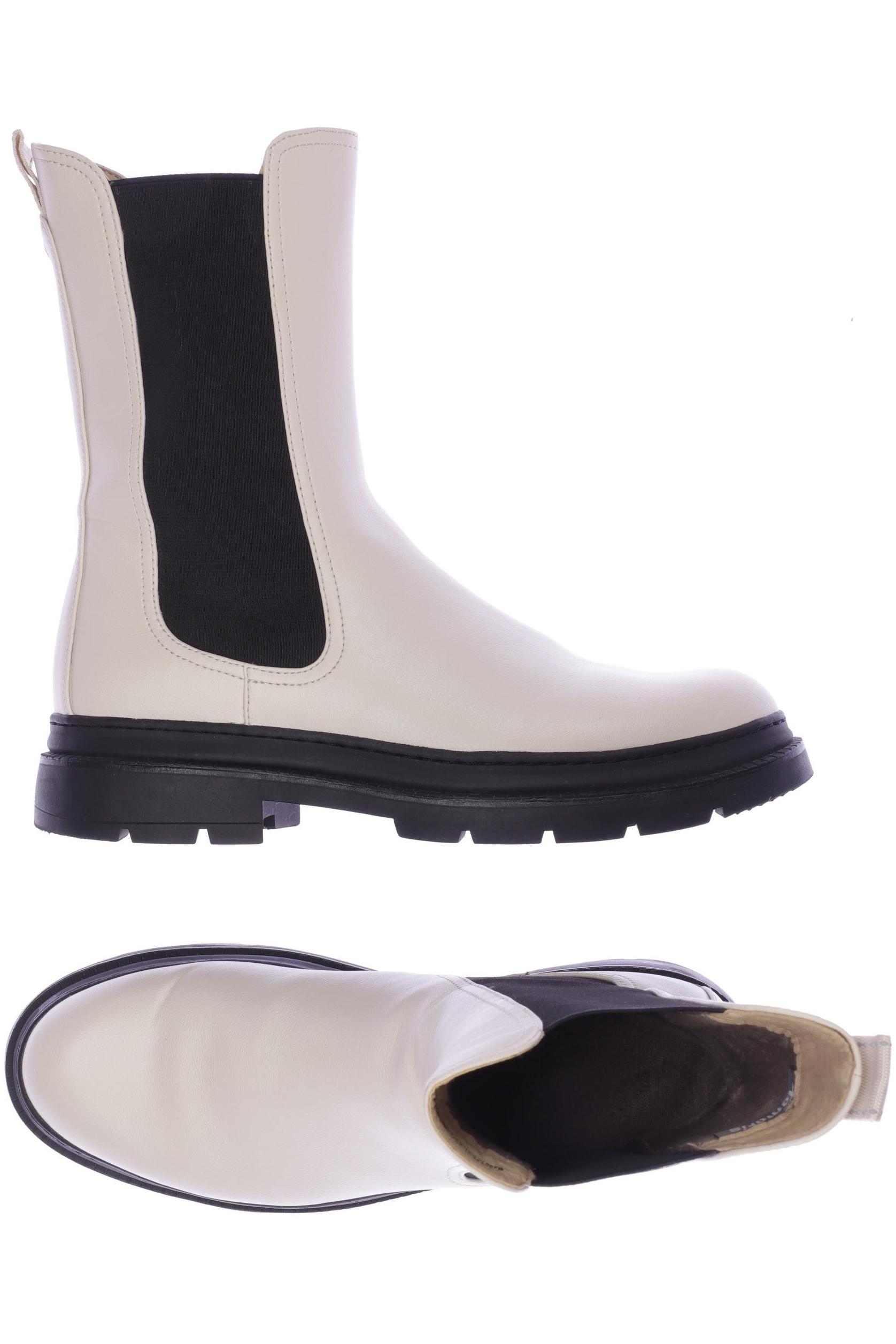

Tamaris Damen Stiefelette, cremeweiß, Gr. 42