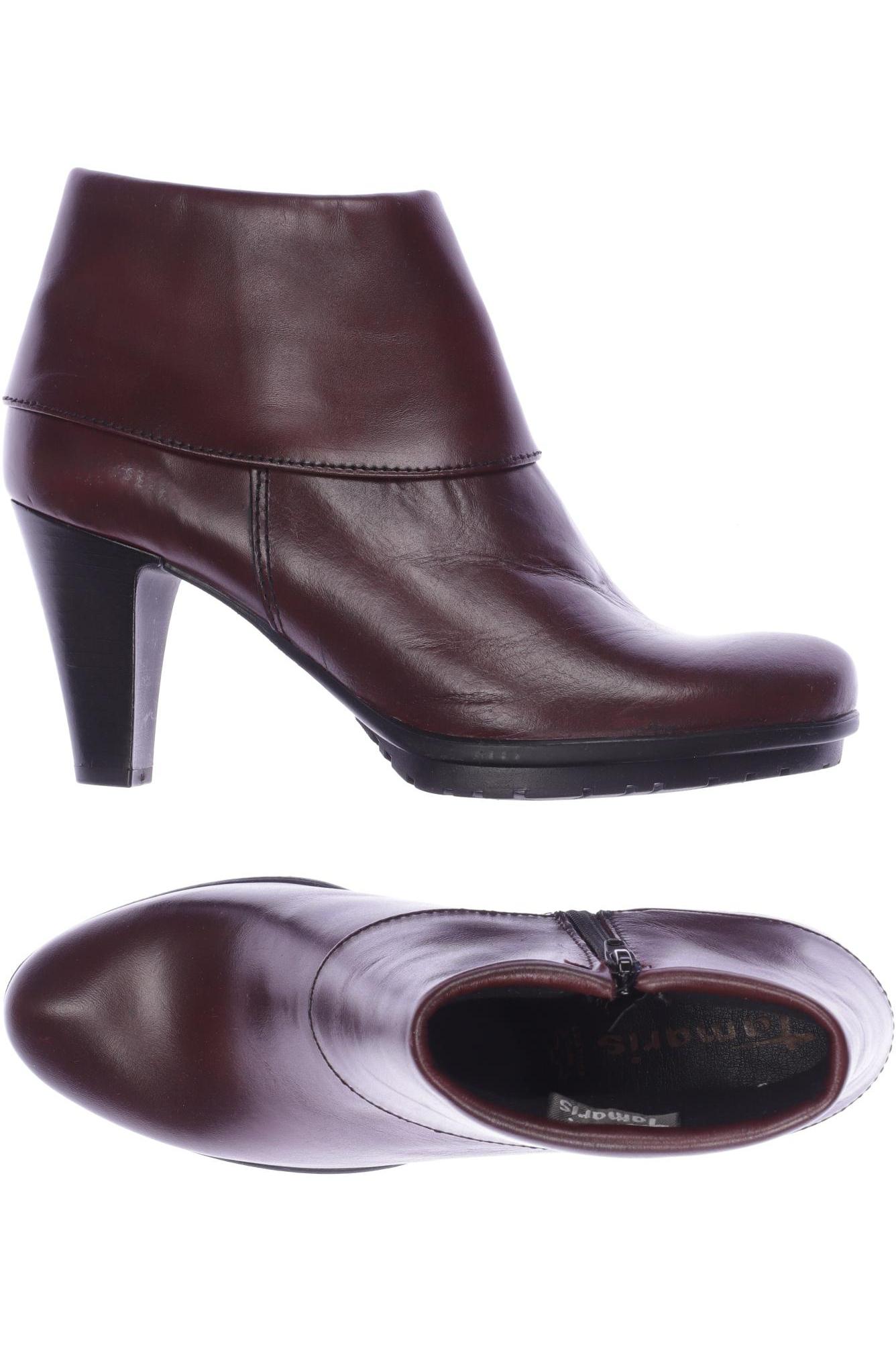 

Tamaris Damen Stiefelette, bordeaux, Gr. 37