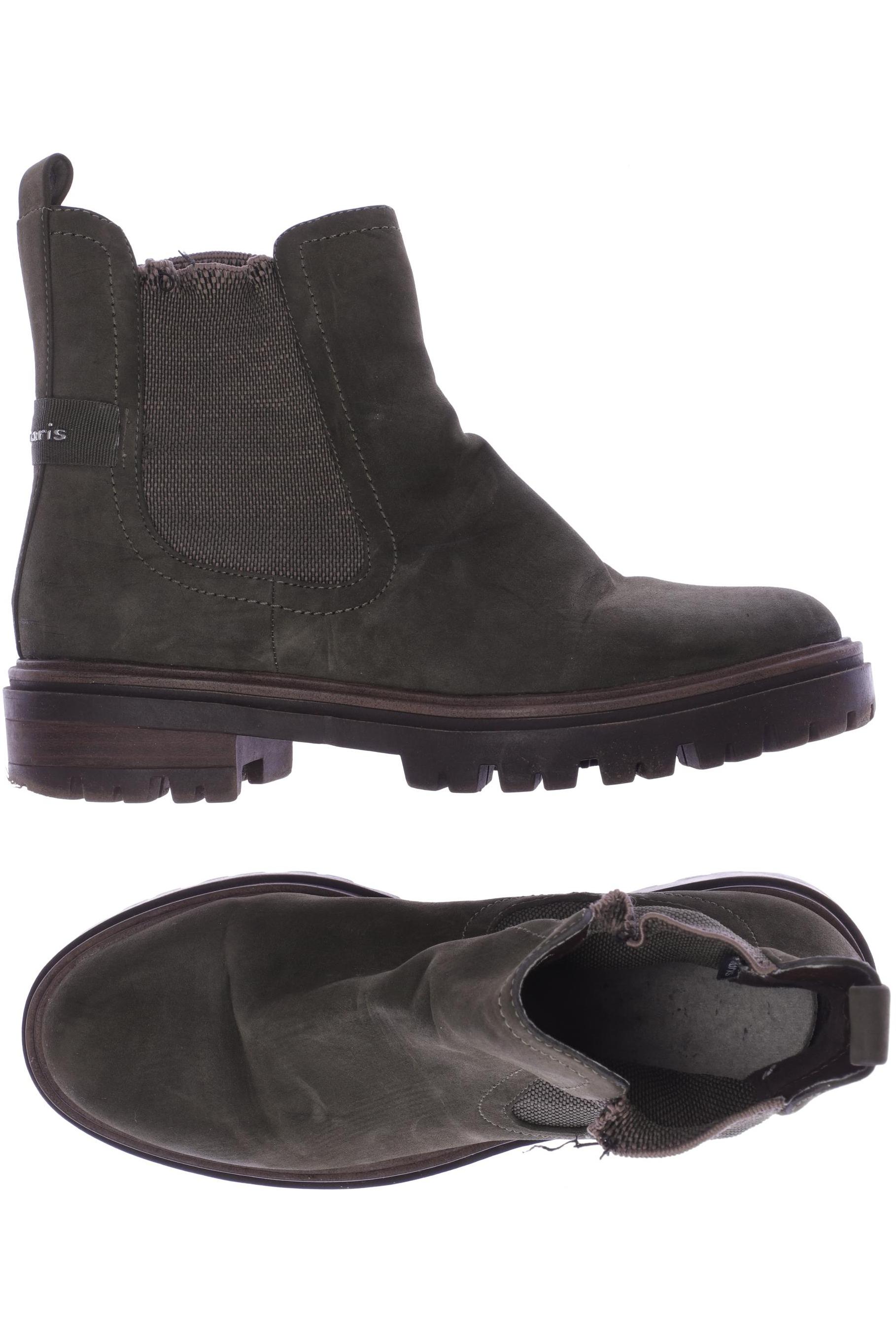 

Tamaris Damen Stiefelette, grün, Gr. 38