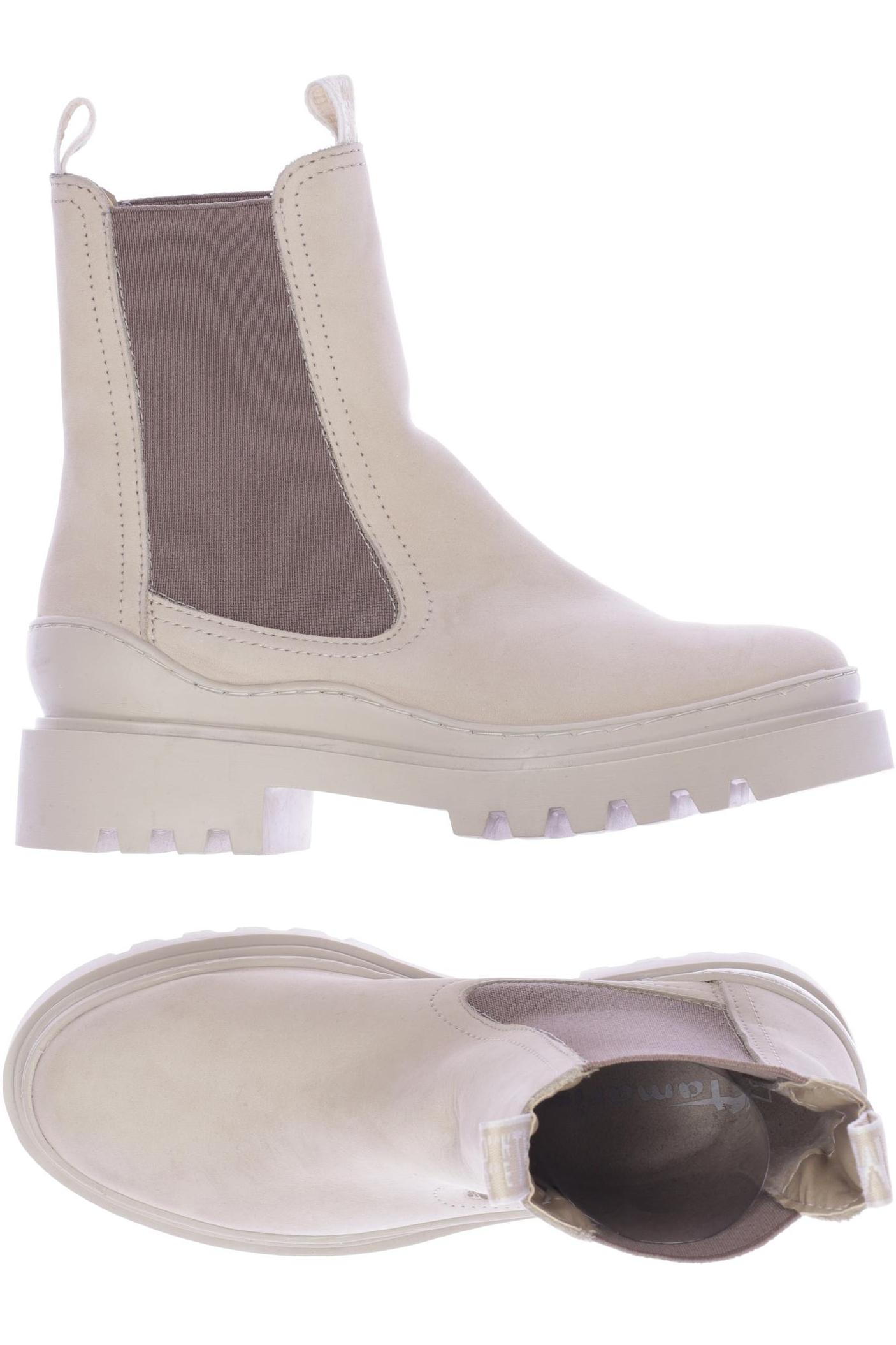 

Tamaris Damen Stiefelette, beige, Gr. 37