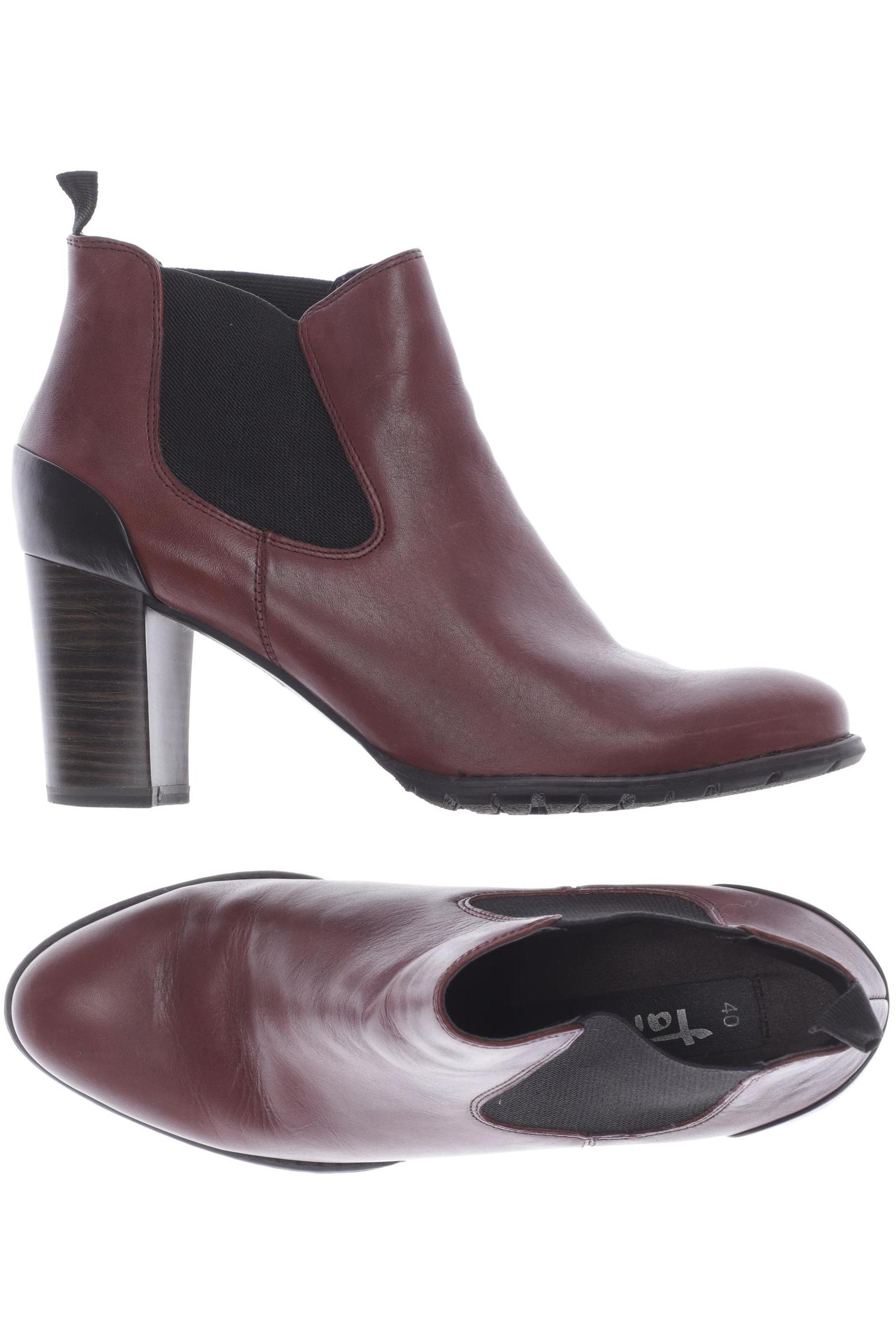 

Tamaris Damen Stiefelette, bordeaux, Gr. 40