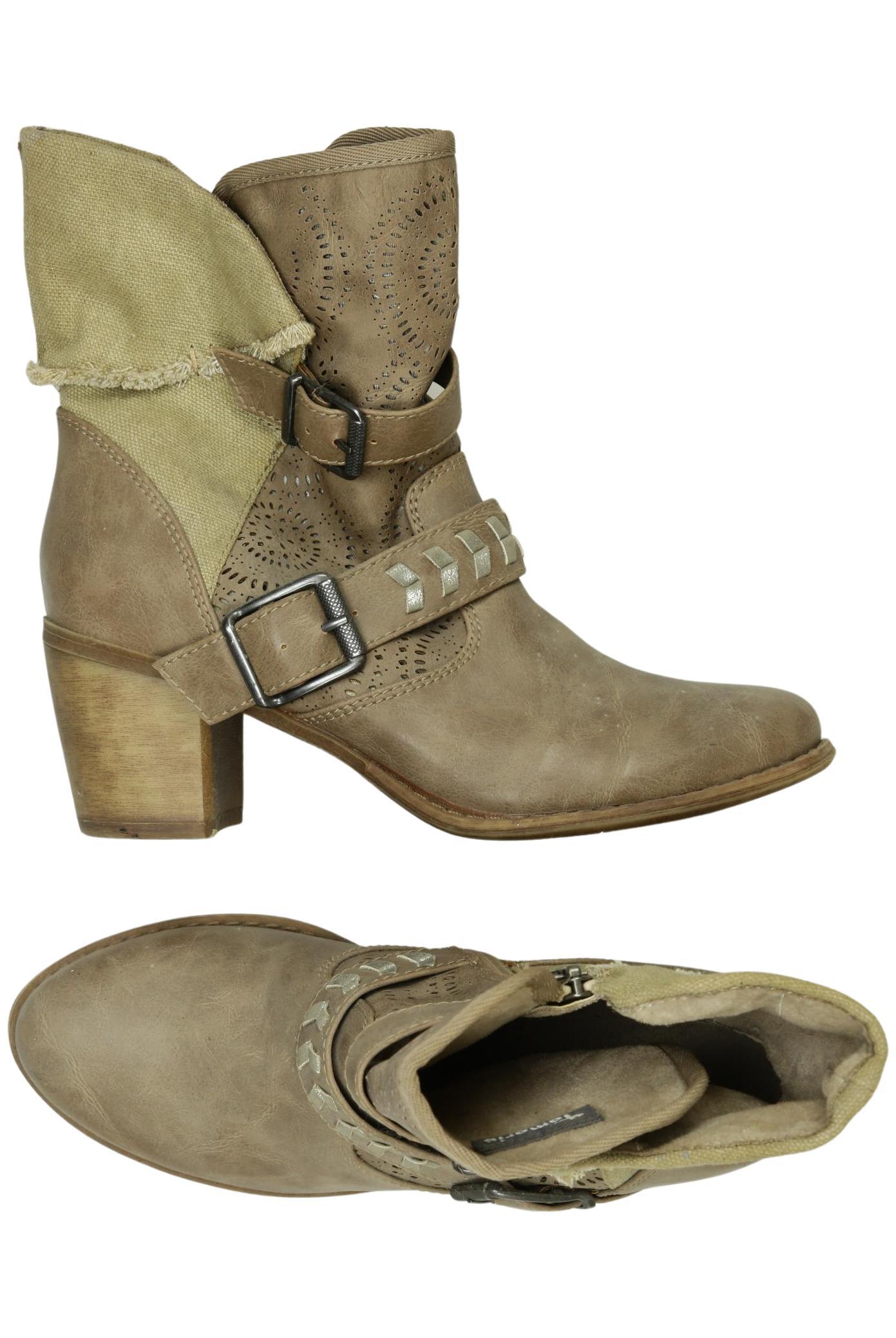 

Tamaris Damen Stiefelette, beige, Gr. 38