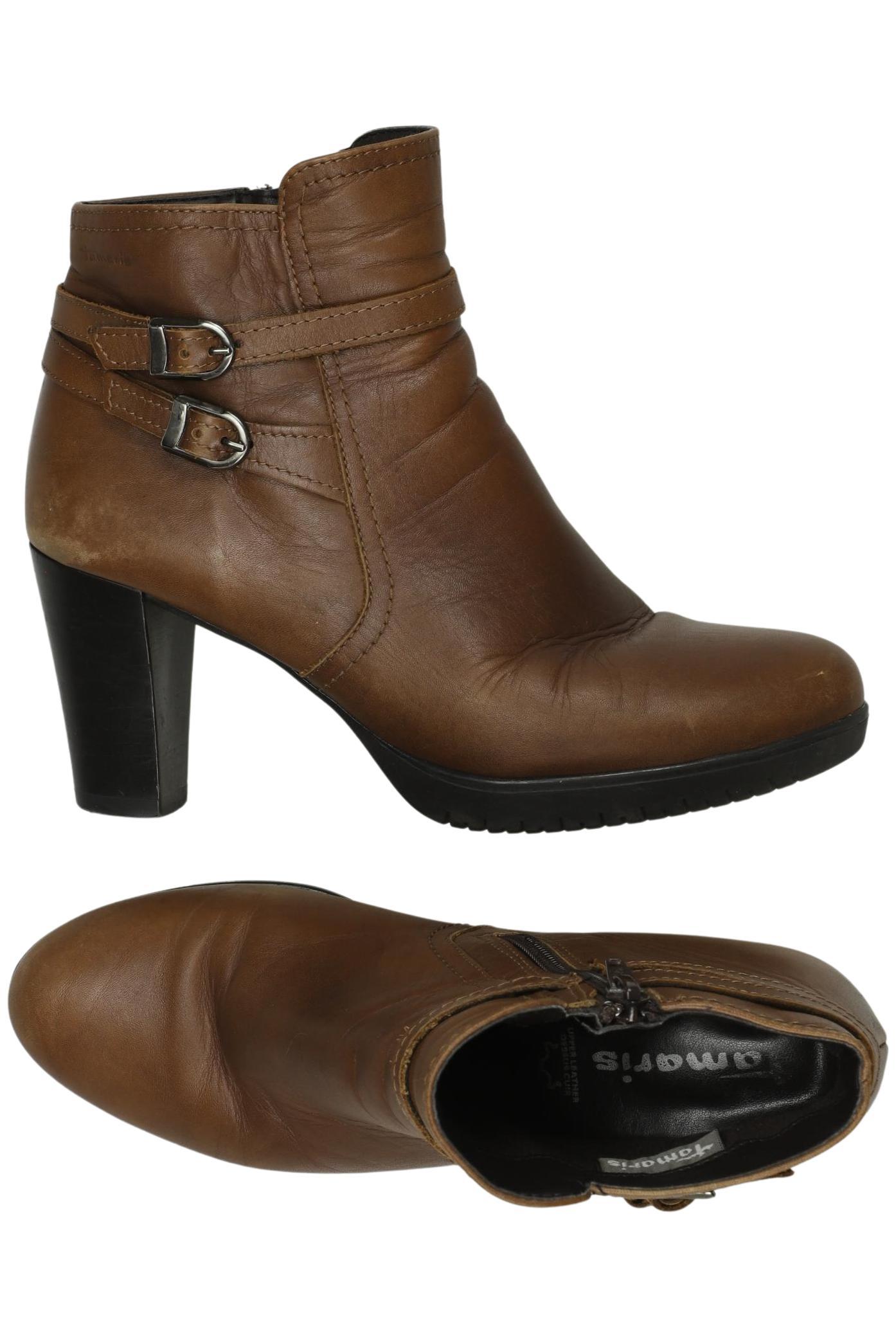 

Tamaris Damen Stiefelette, braun, Gr. 39