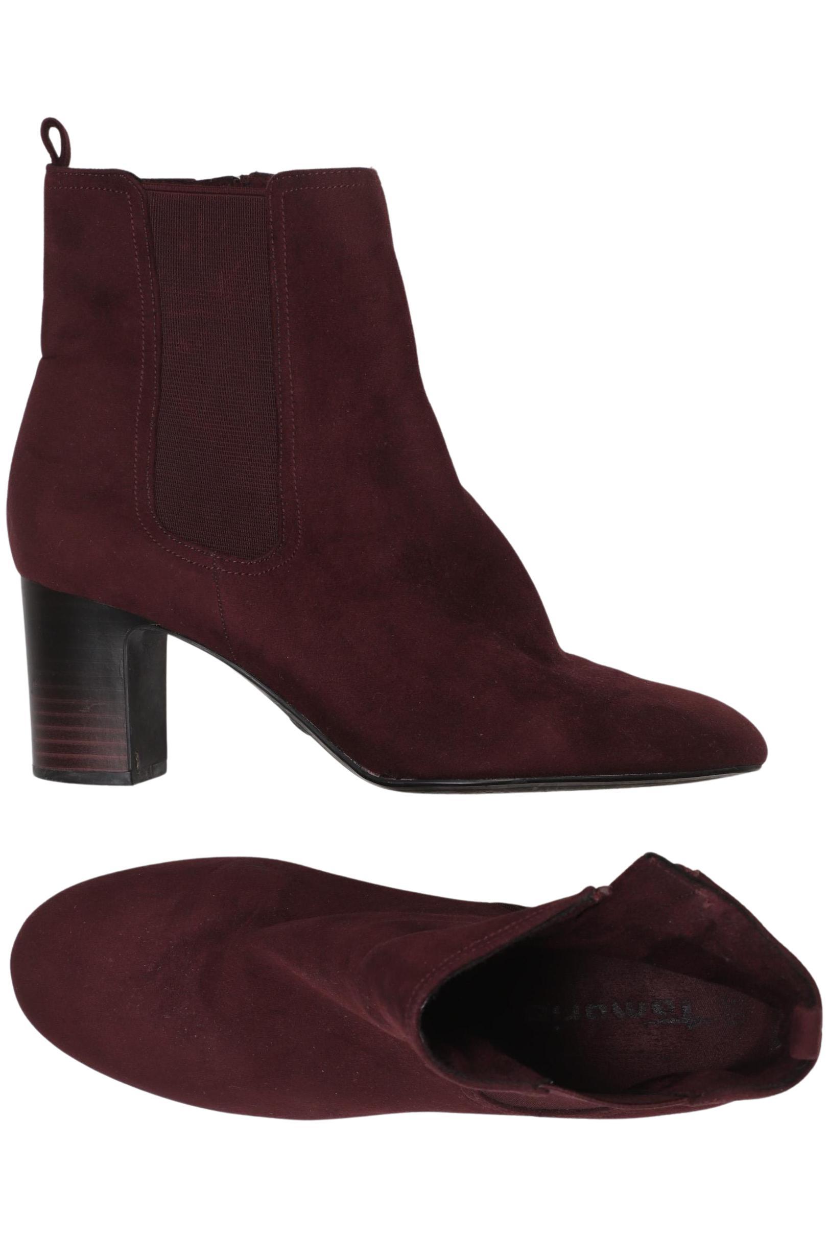 

Tamaris Damen Stiefelette, bordeaux, Gr. 39