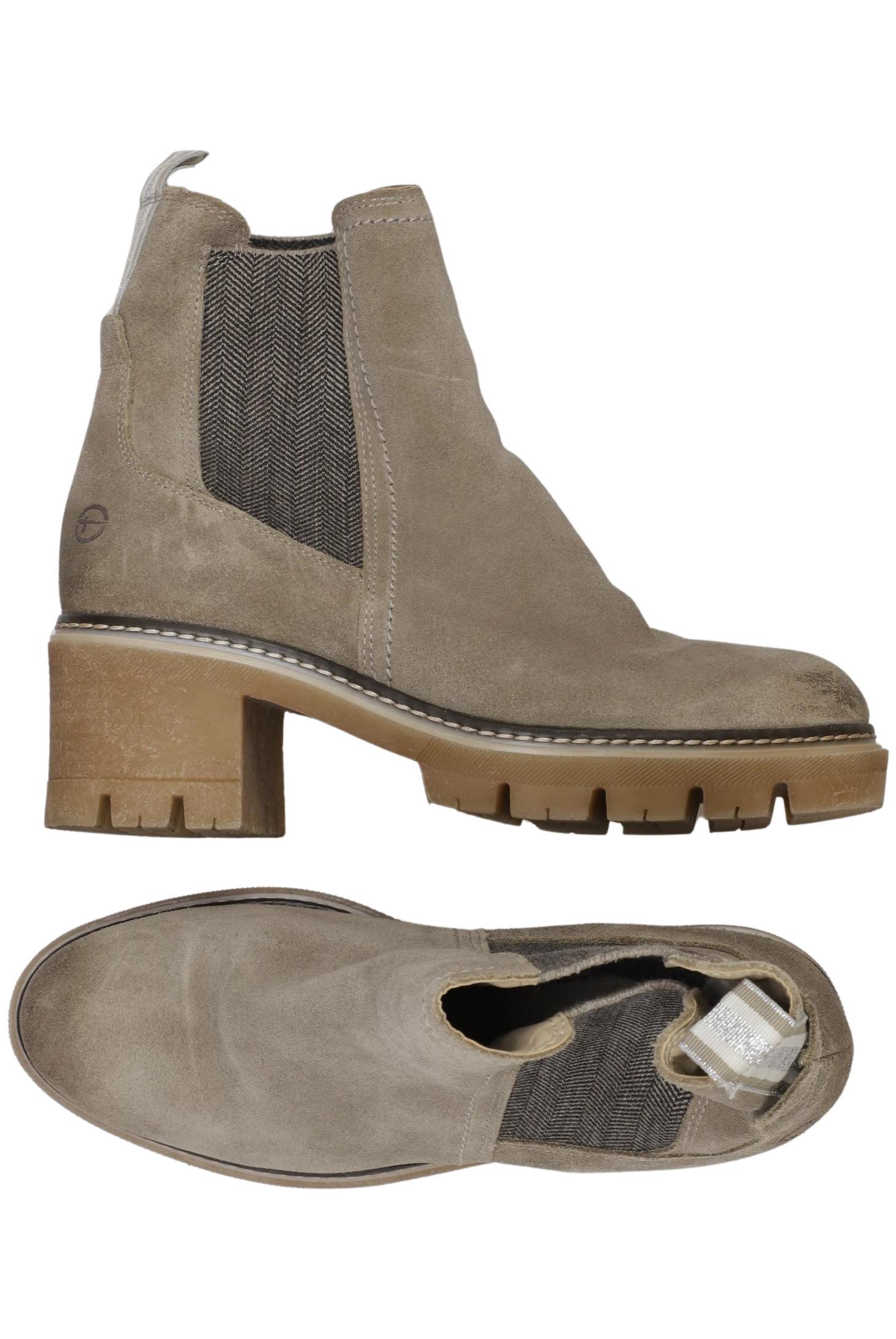 

Tamaris Damen Stiefelette, beige, Gr. 38