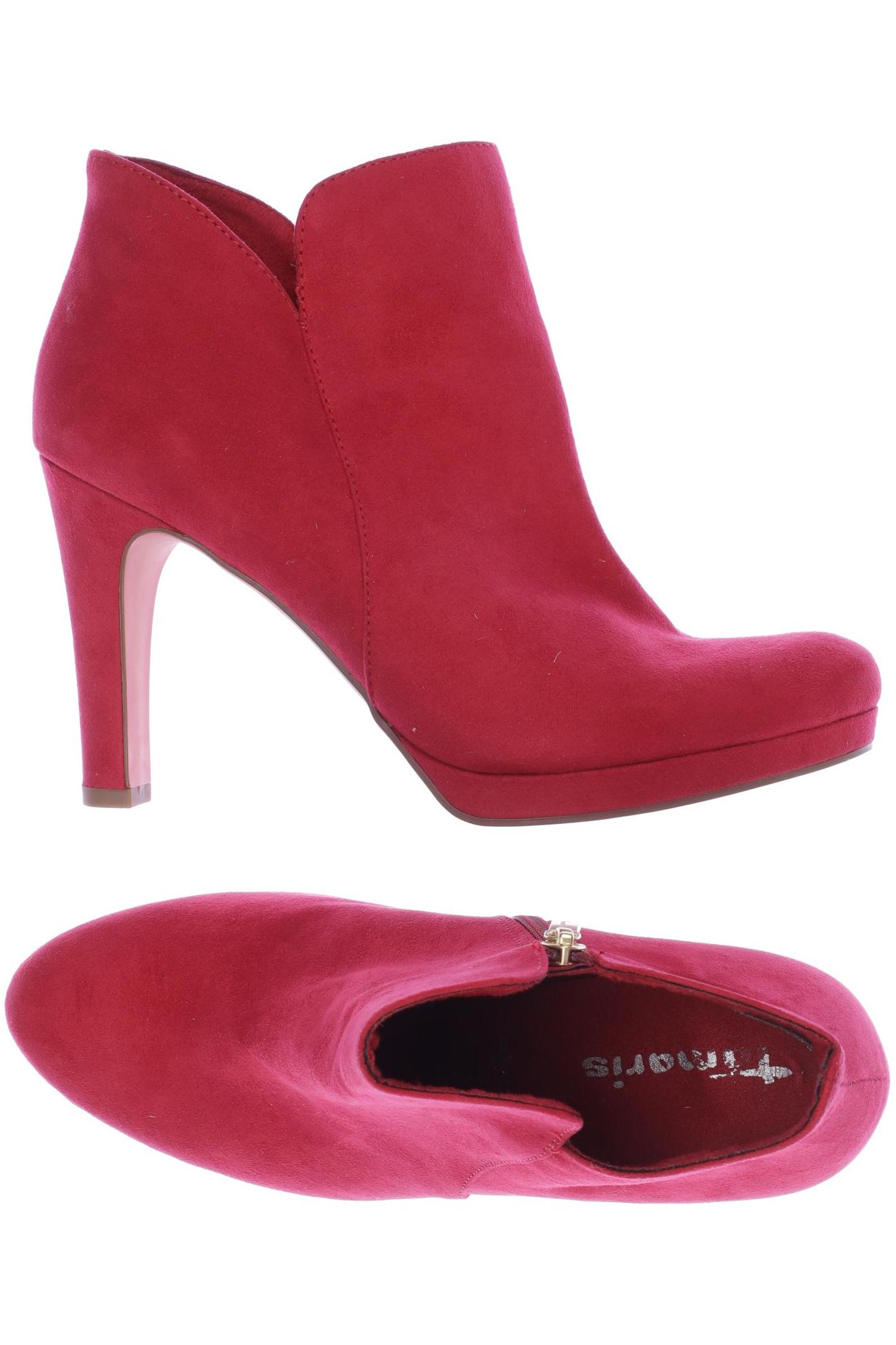 

Tamaris Damen Stiefelette, rot, Gr. 39