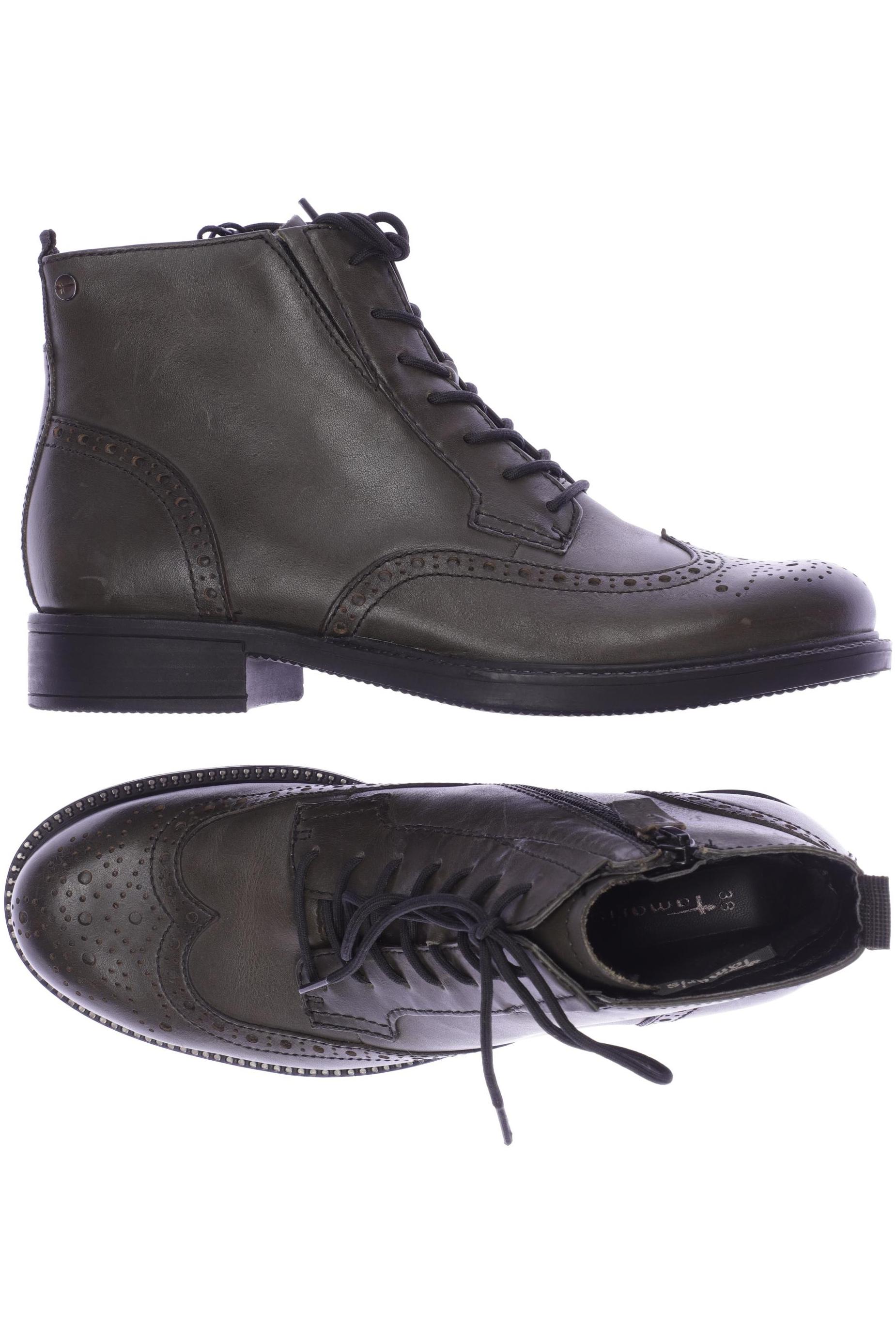 

Tamaris Damen Stiefelette, grün, Gr. 38