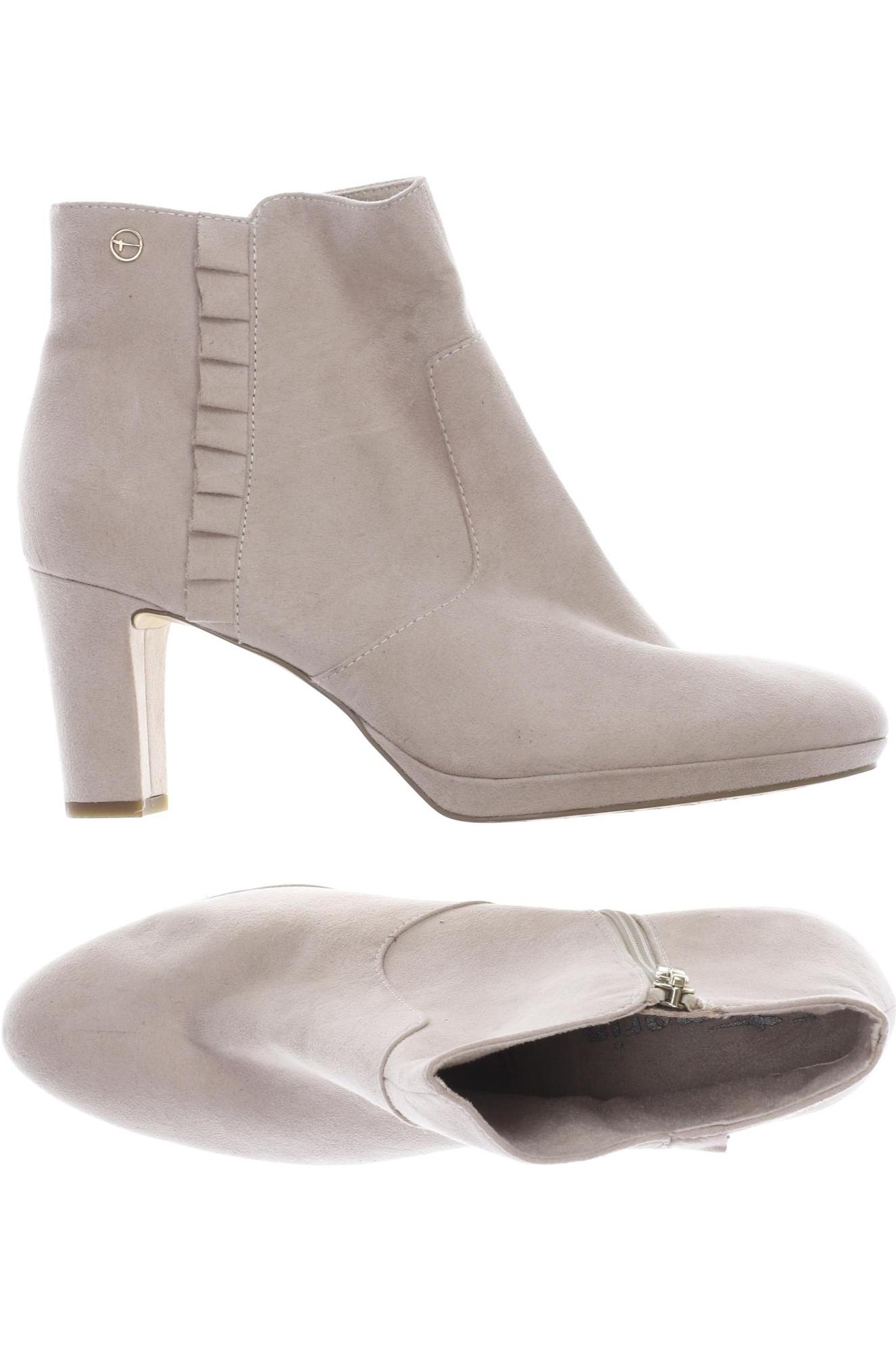 

Tamaris Damen Stiefelette, cremeweiß