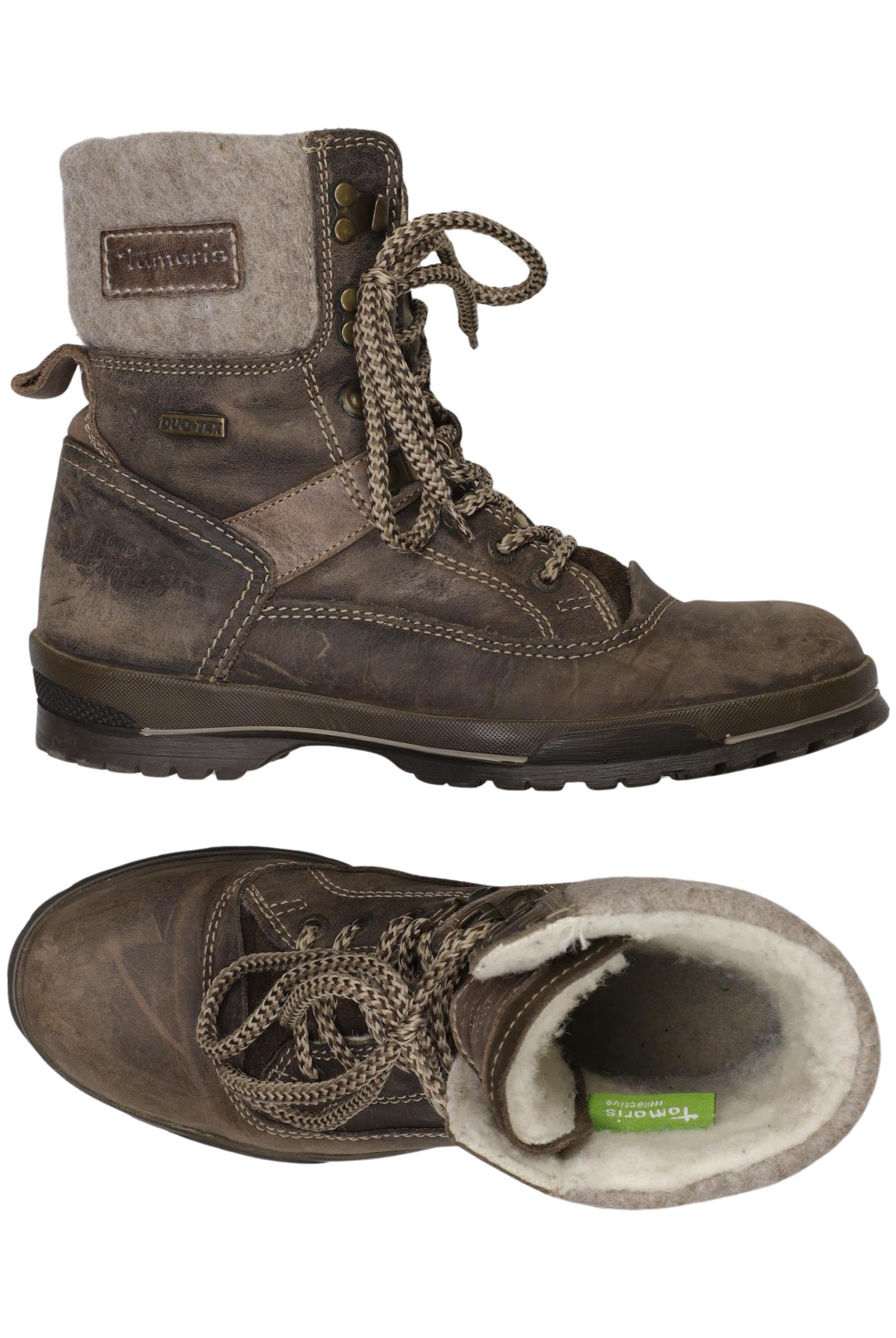 

Tamaris Damen Stiefelette, braun, Gr. 38