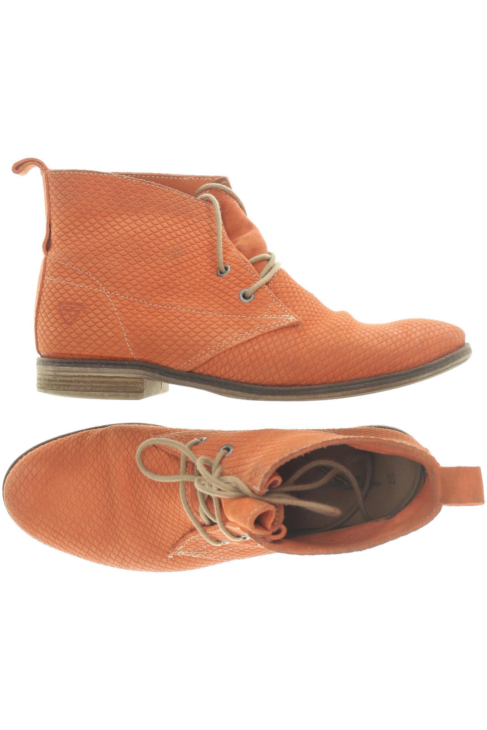 

Tamaris Damen Stiefelette, orange, Gr. 37