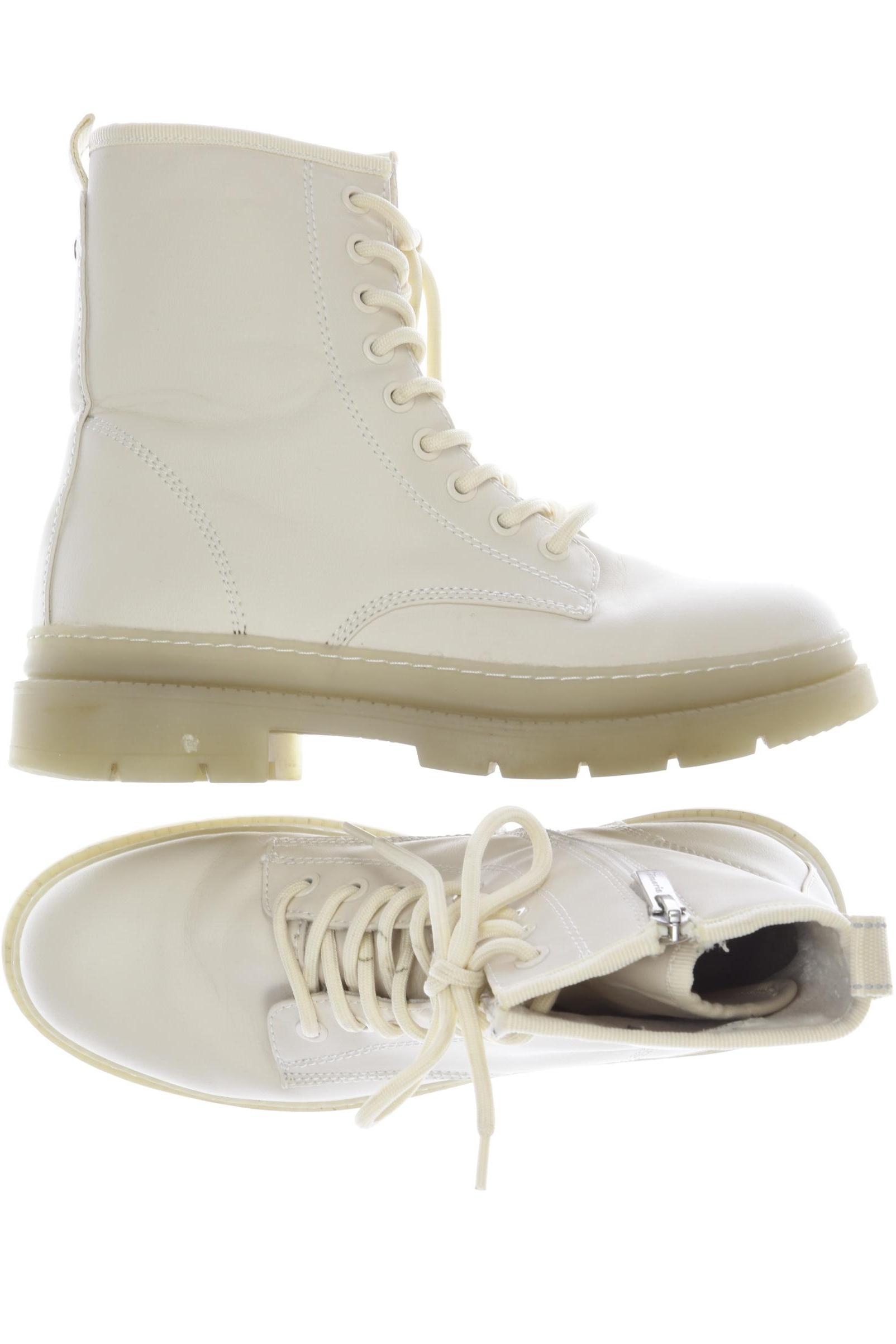 

Tamaris Damen Stiefelette, cremeweiß, Gr. 37