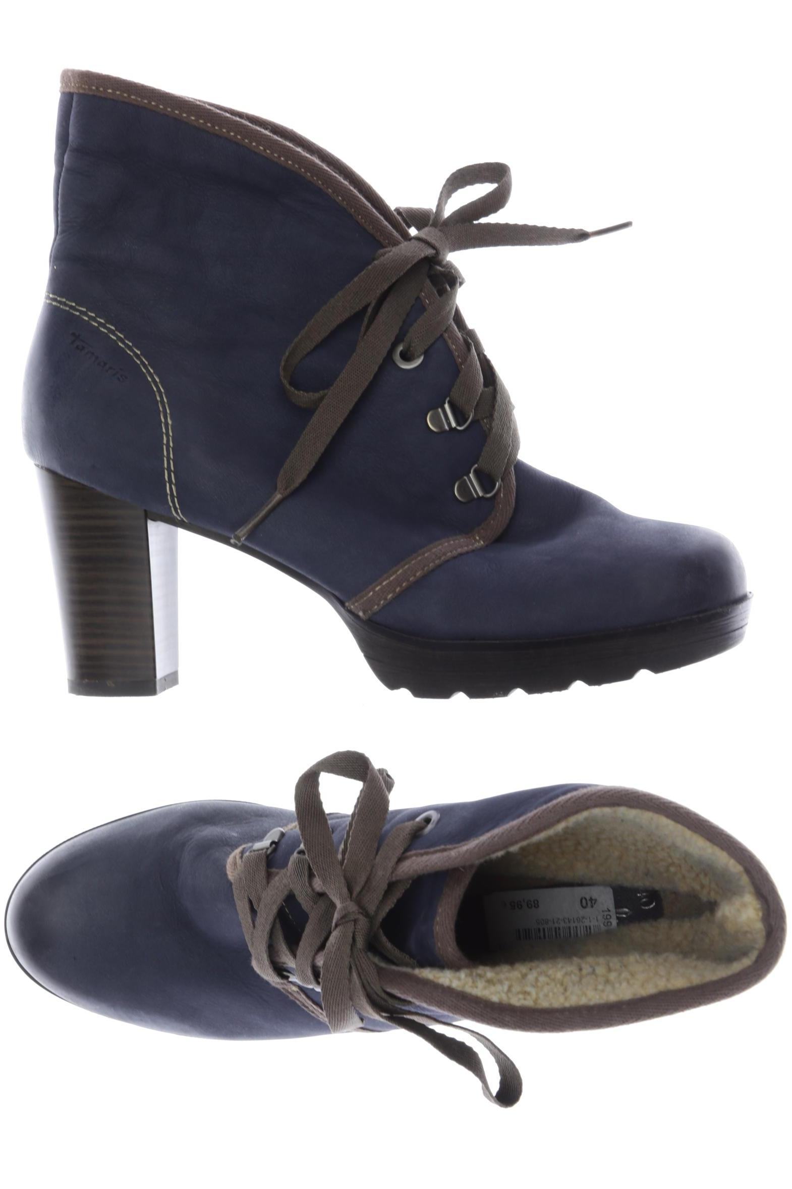 

Tamaris Damen Stiefelette, marineblau, Gr. 40