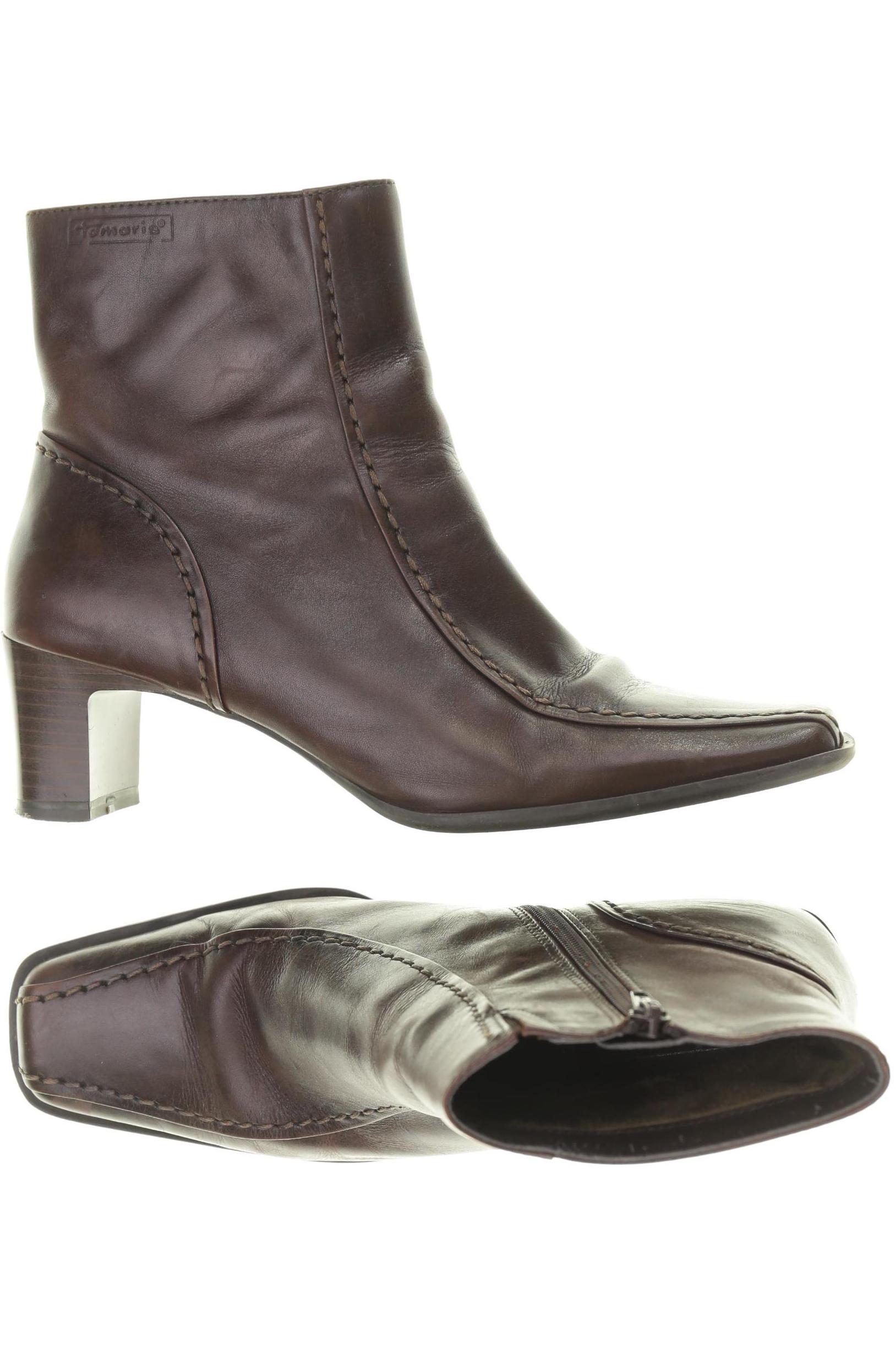 

Tamaris Damen Stiefelette, braun, Gr. 39