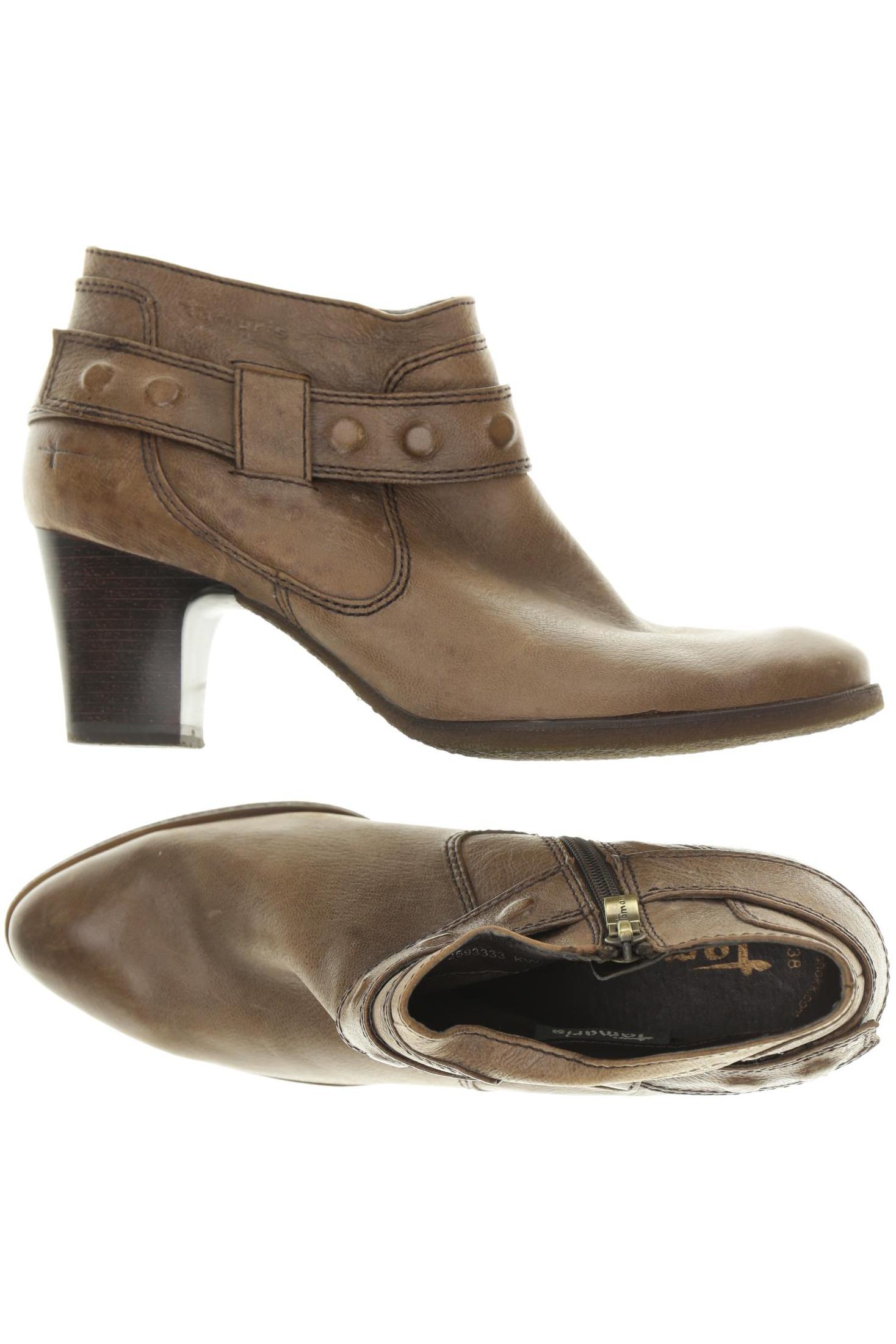

Tamaris Damen Stiefelette, braun, Gr. 38