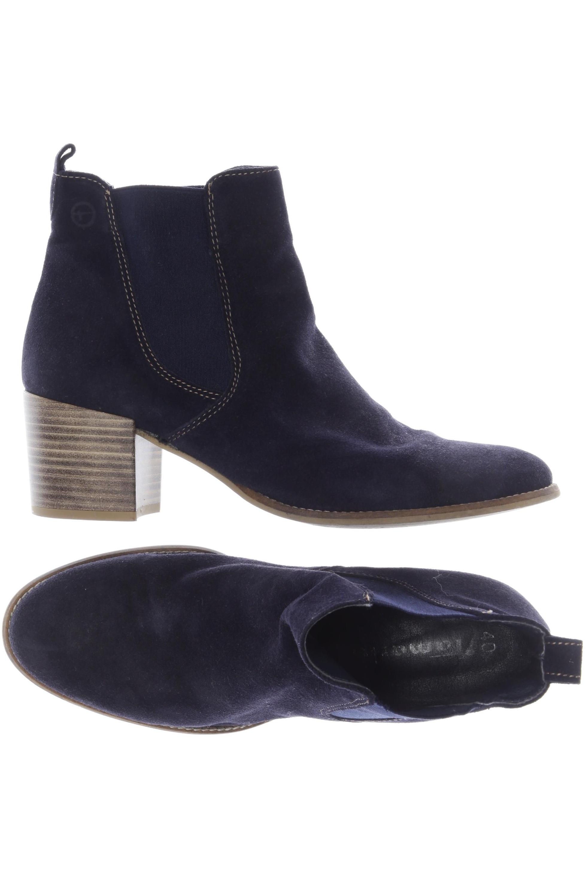 

Tamaris Damen Stiefelette, marineblau, Gr. 40