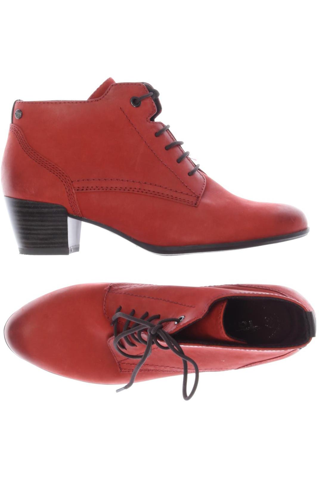 

Tamaris Damen Stiefelette, rot, Gr. 39