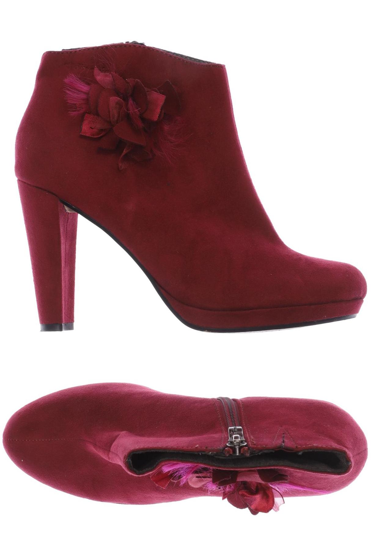 

Tamaris Damen Stiefelette, bordeaux, Gr. 38