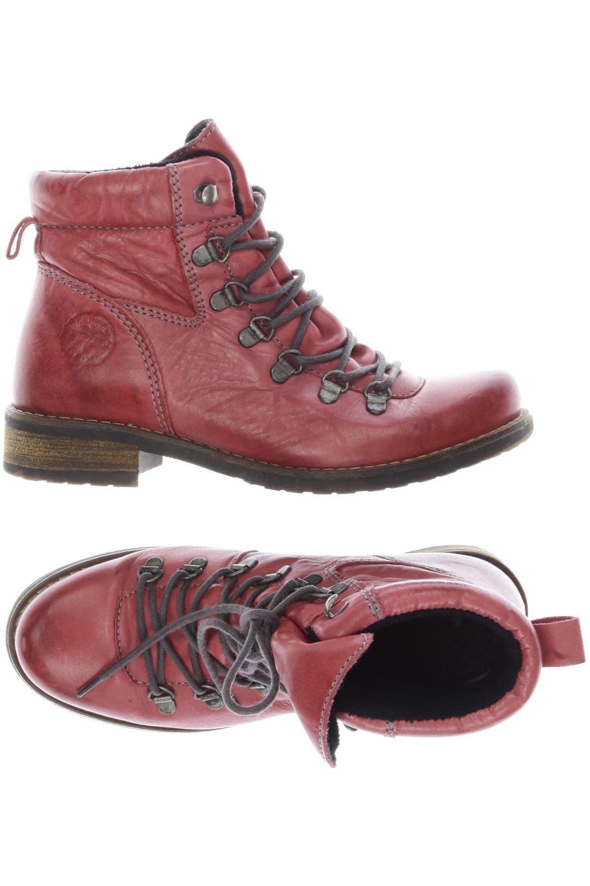 

Tamaris Damen Stiefelette, rot, Gr. 36