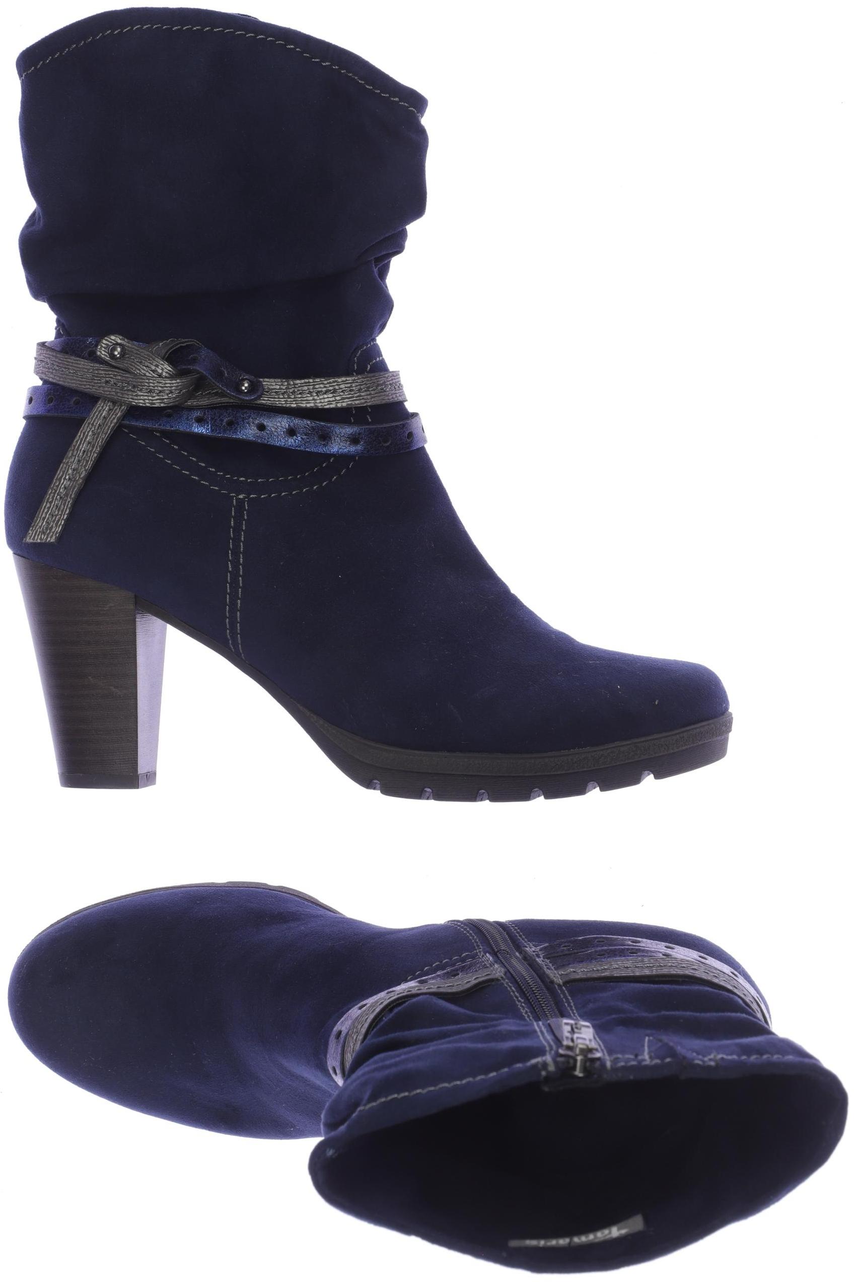 

Tamaris Damen Stiefelette, marineblau, Gr. 40